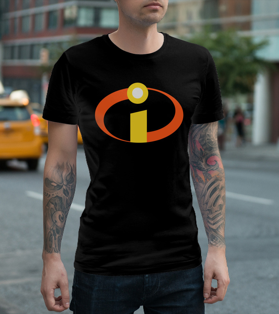 The Incredibles Iconic Emblem Pixar Disney T-Shirt