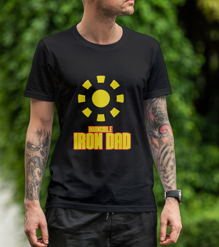 Invincible Iron Dad T-Shirt