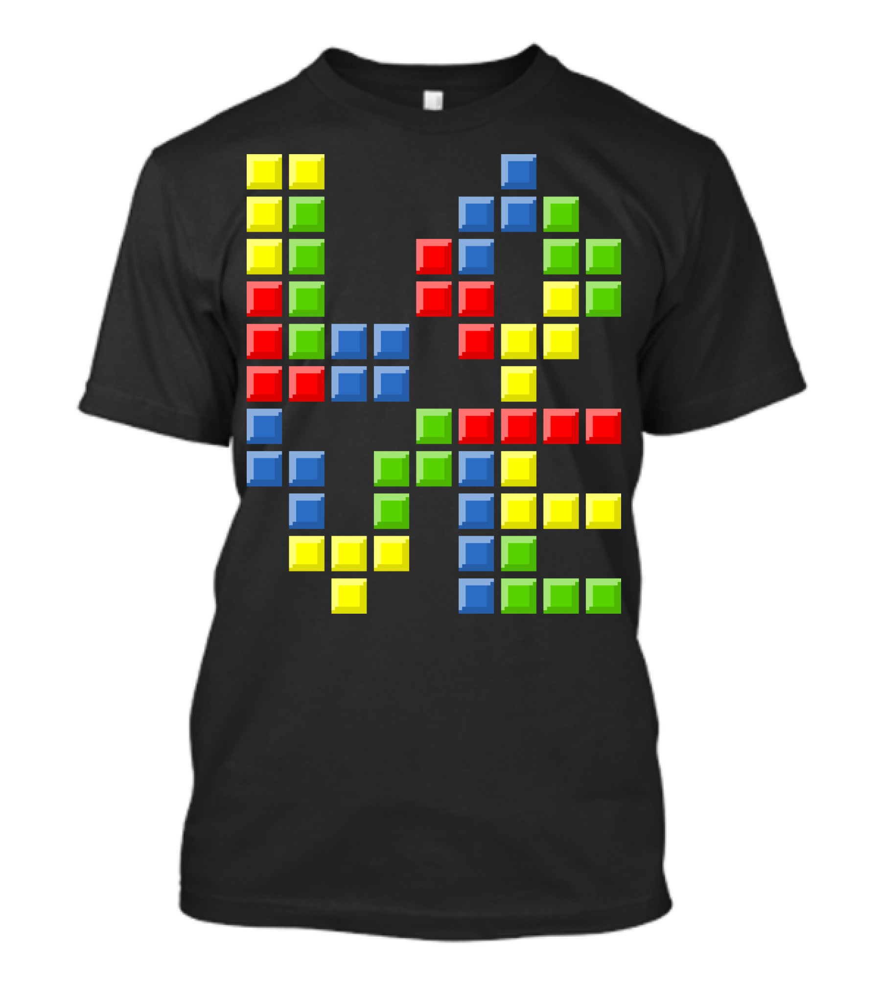 Love Puzzles Retro Block T-Shirt