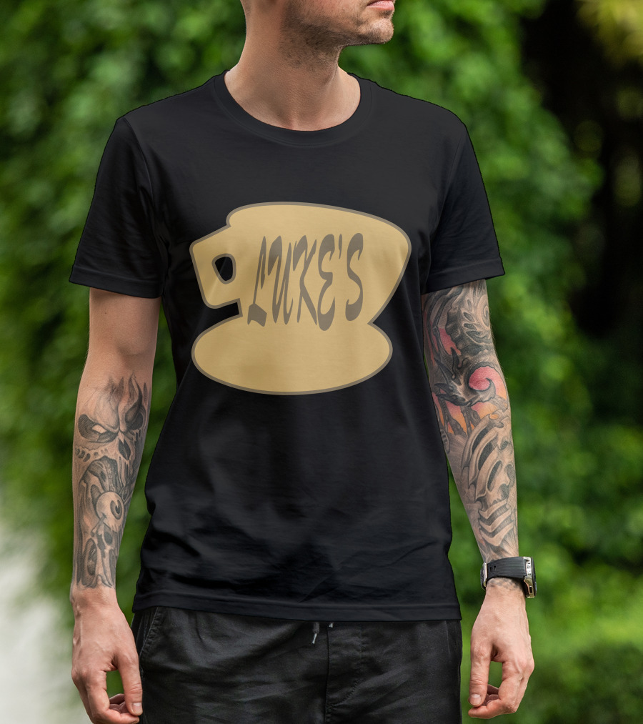 Lukes Coffee Cup Icon Gilmore Girls T-Shirt