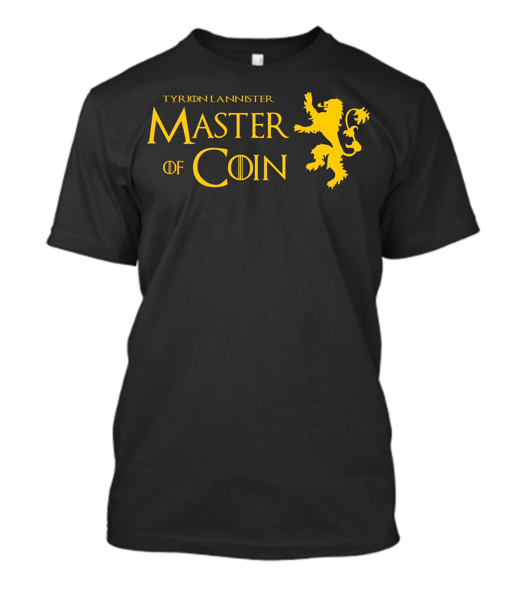 Tyrion Lannister Master Of Coin Lion T-Shirt