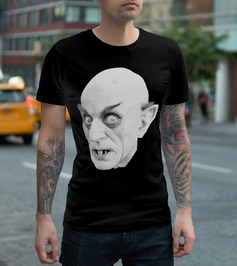 Old Nosferatu Vampire Classic Horror T-Shirt