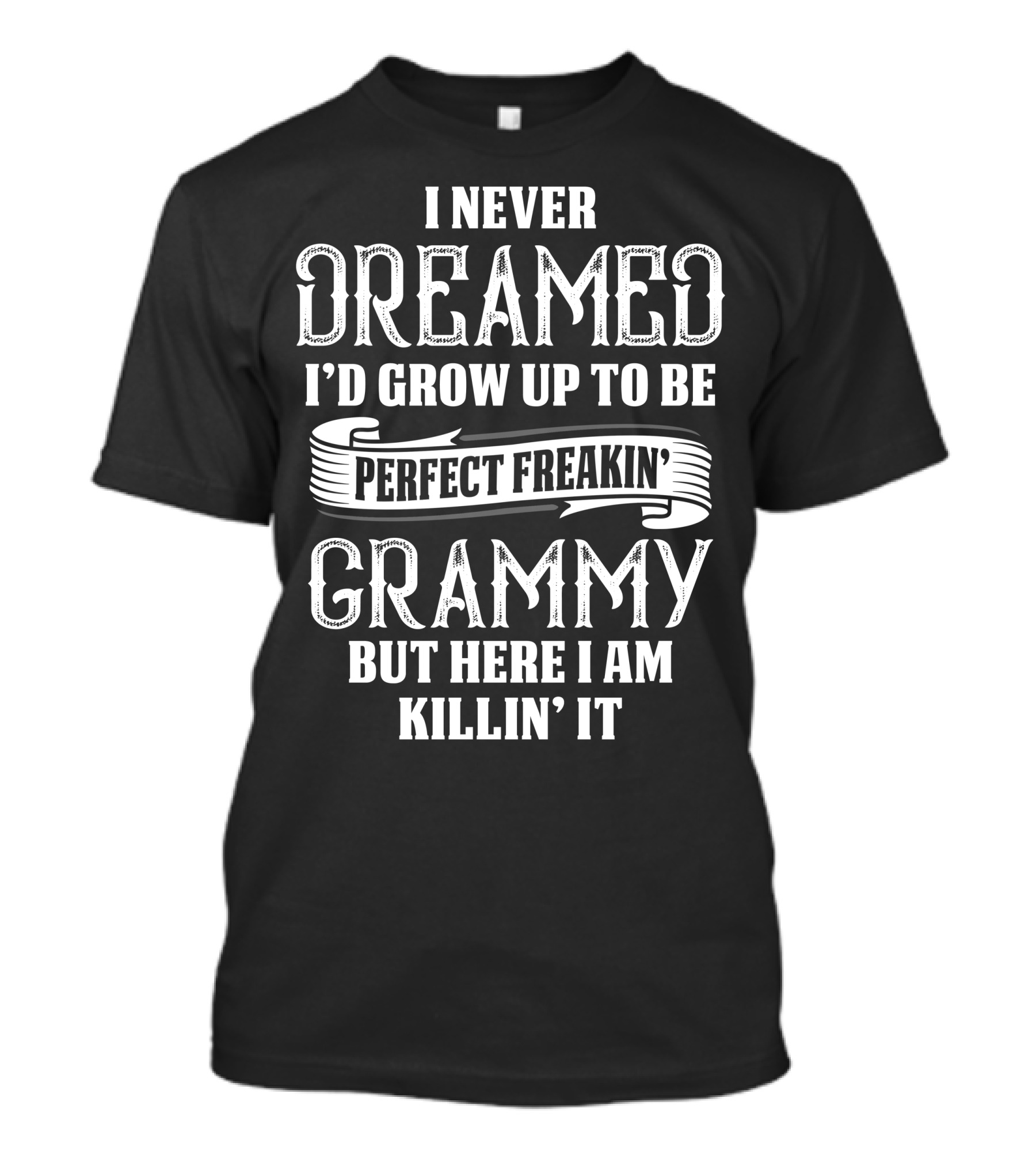 I Never Dreamed I'd Grow Up To Be Perfect Freakin Grammy But Here I Am Killin' It T-Shirt