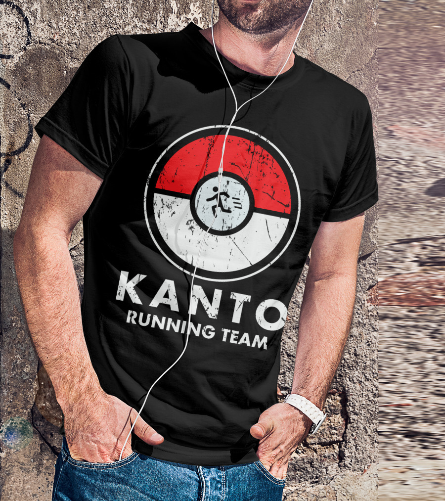 Kanto Running Team Pokéball T-Shirt