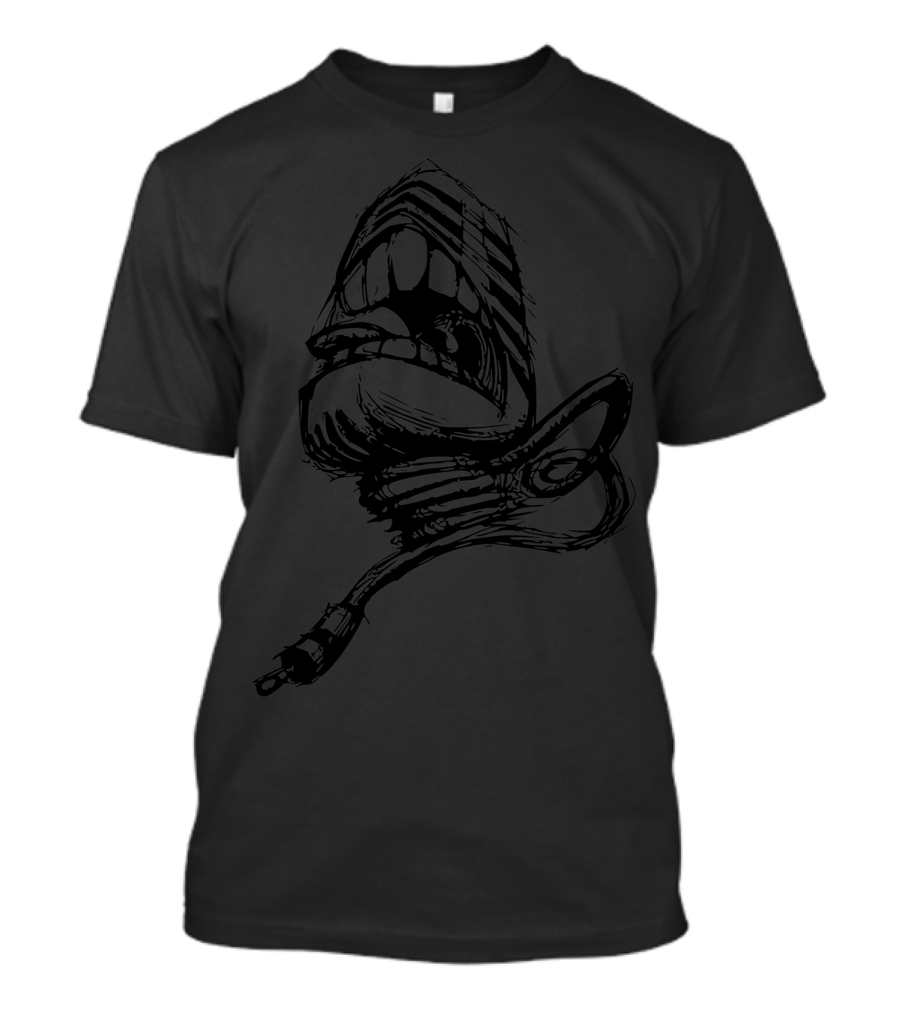 Screaming Mouth Mic With Cable T-Shirt