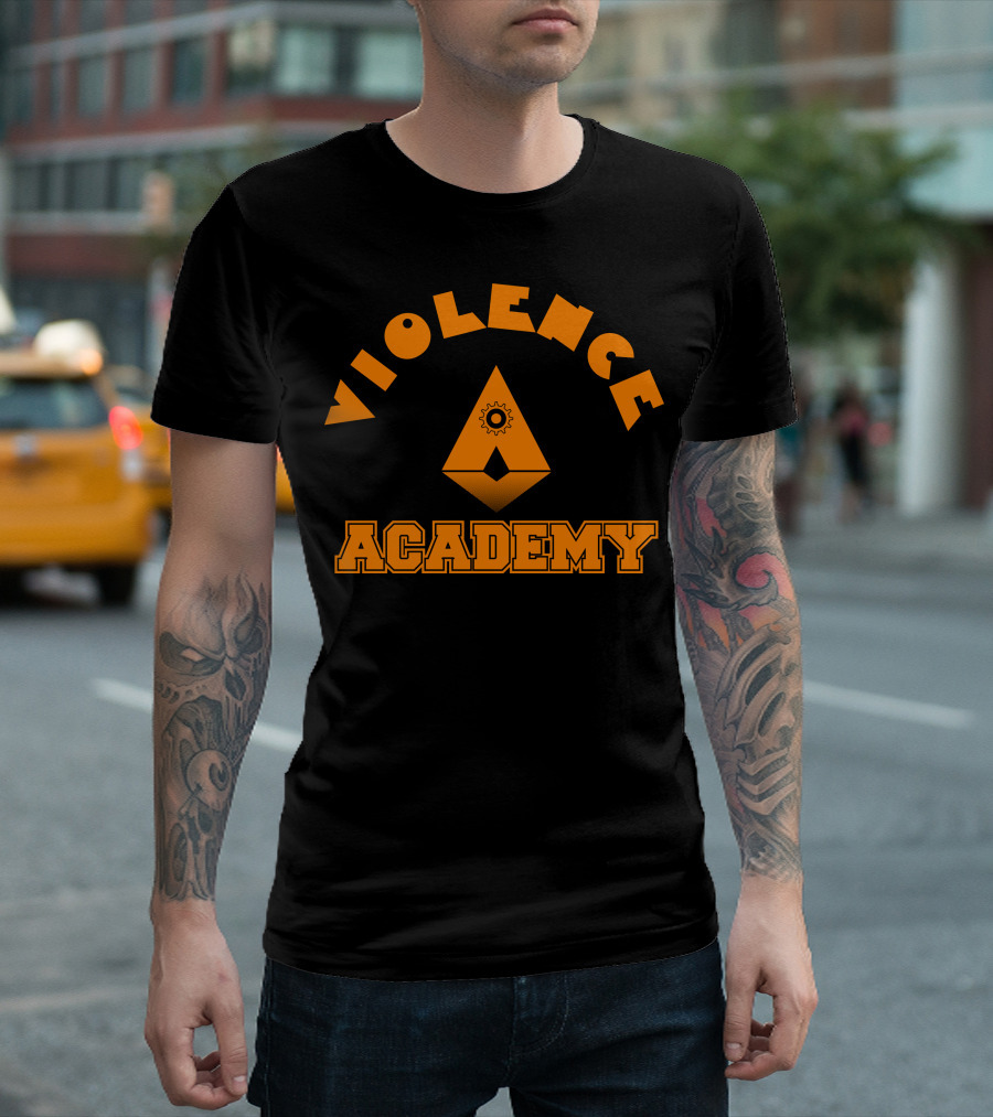 Violence Academy Gear Emblem T-Shirt
