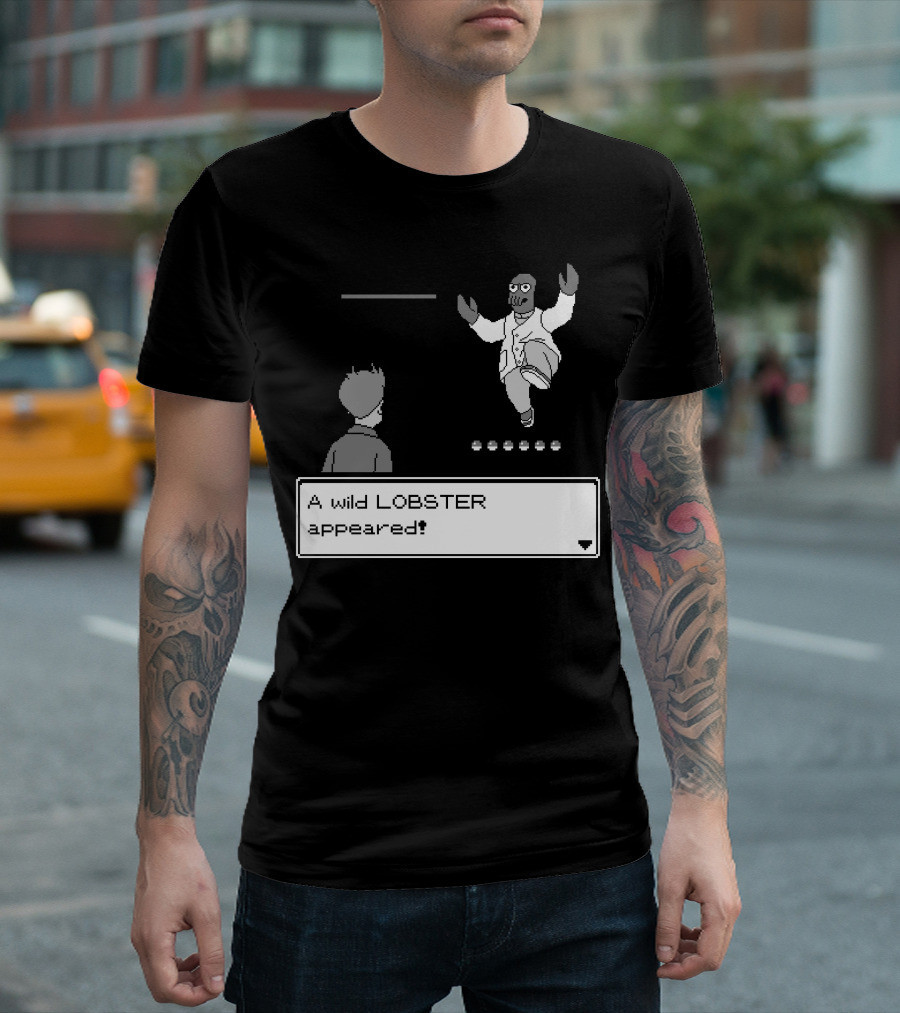 A Wild Lobster Appeared Level 27 T-Shirt