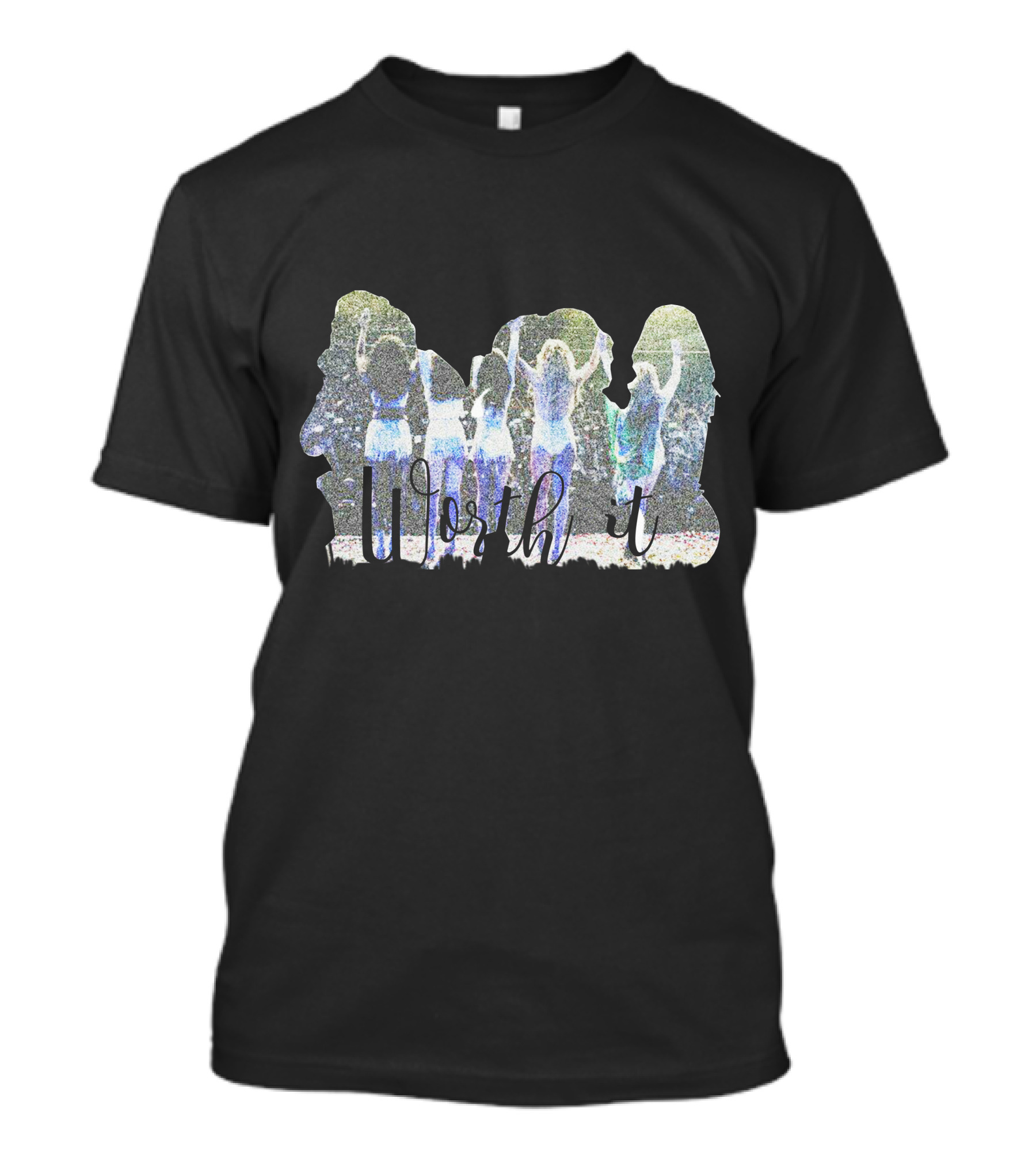 Worth It Dancing Silhouettes T-Shirt