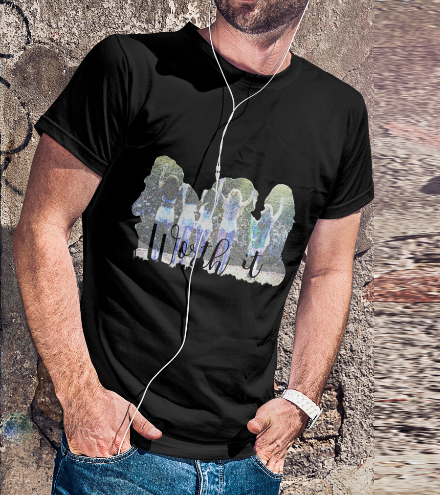 Worth It Dancing Silhouettes T-Shirt
