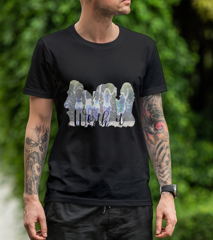 Worth It Dancing Silhouettes T-Shirt