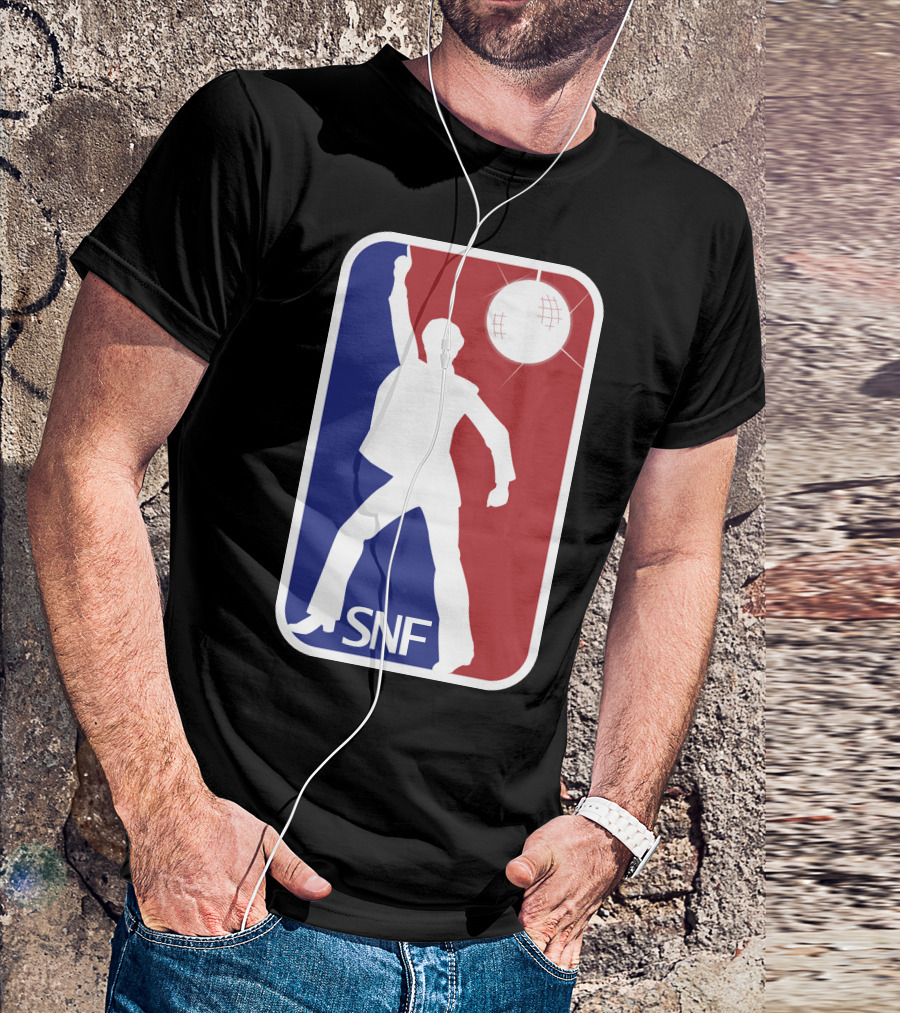 SNF Dance Silhouette With Disco Ball Party T-Shirt