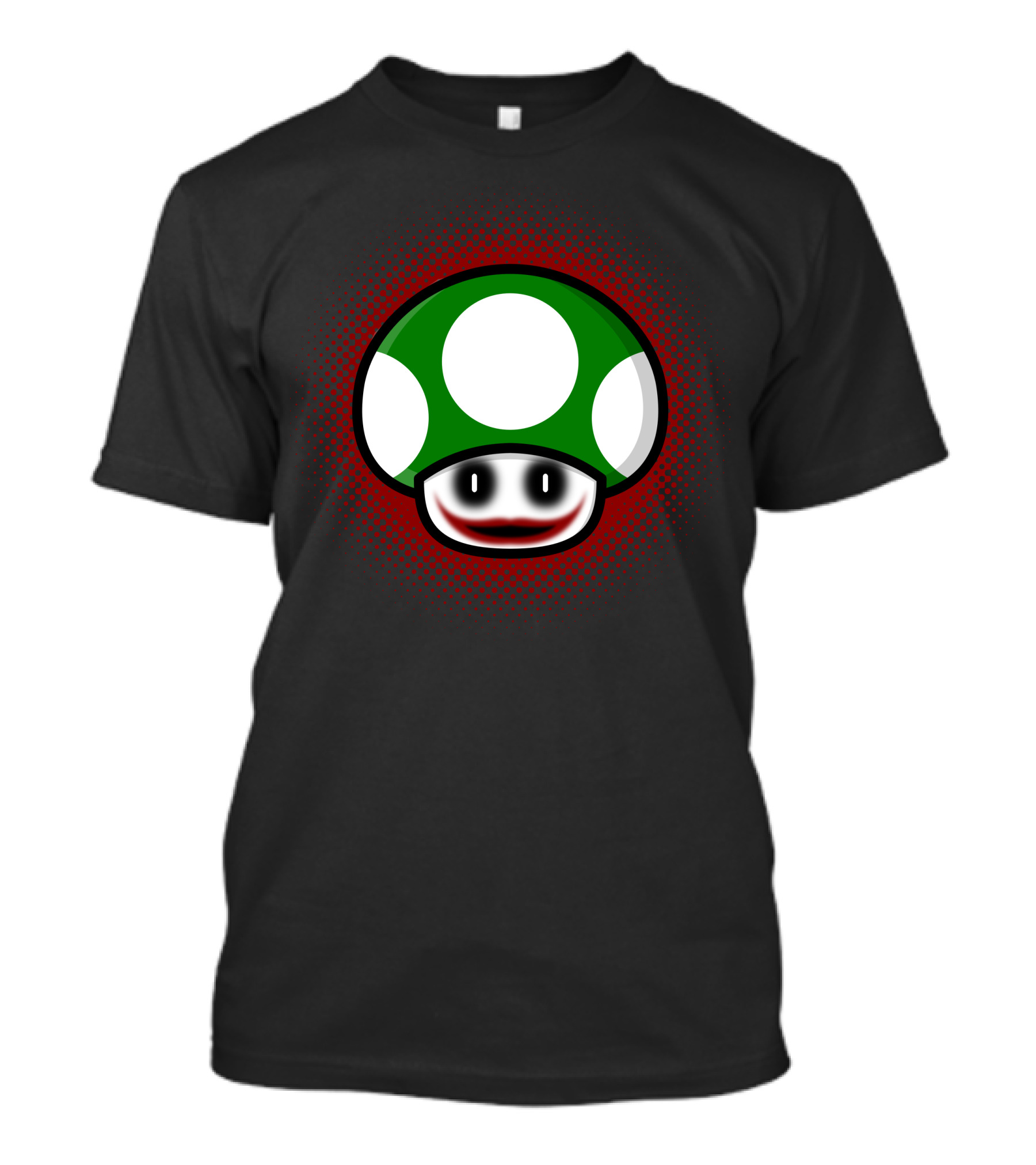 Mario Mushroom Joker Face T-Shirt