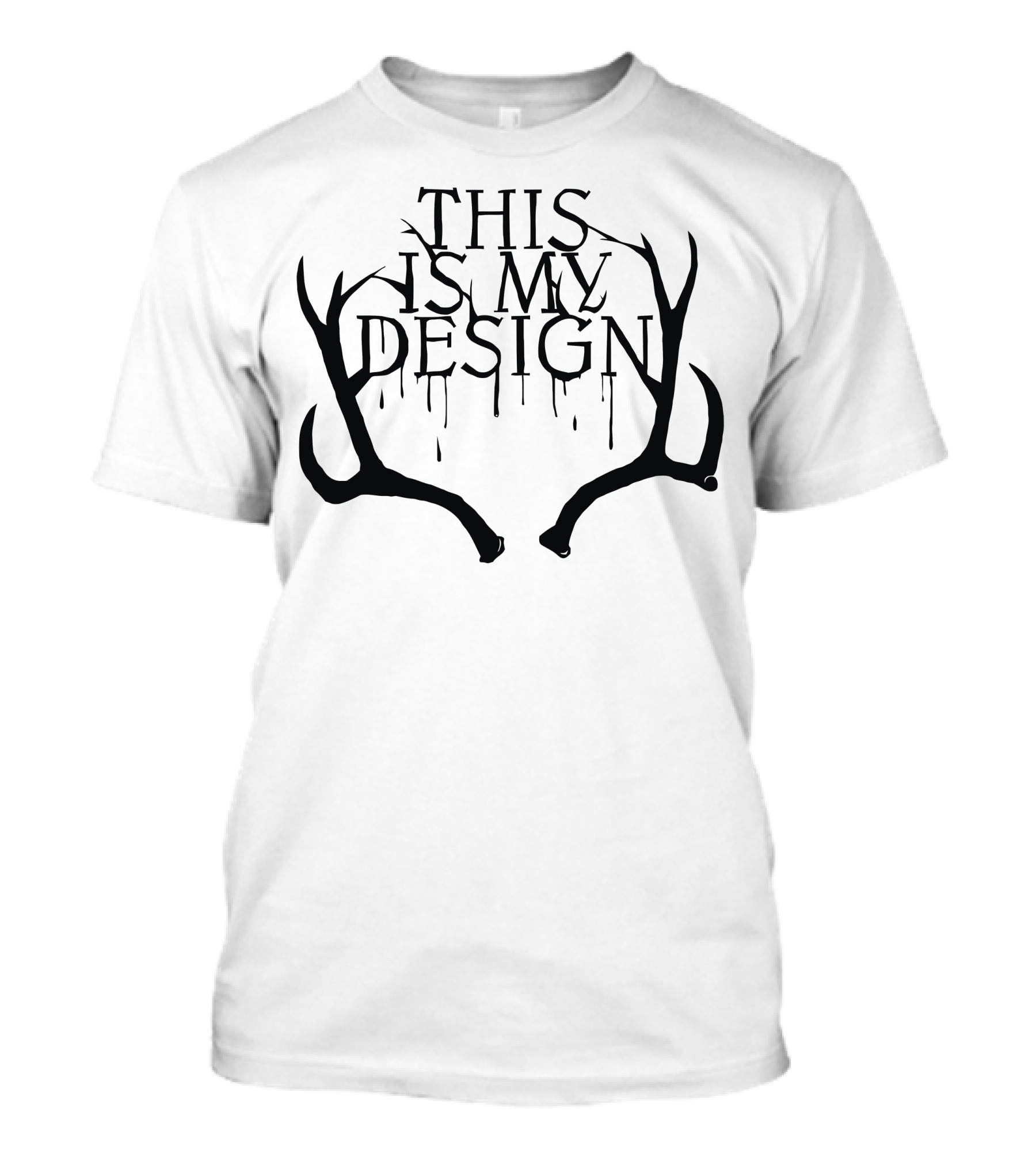 Aperitif This Is My Design Antlers T-Shirt