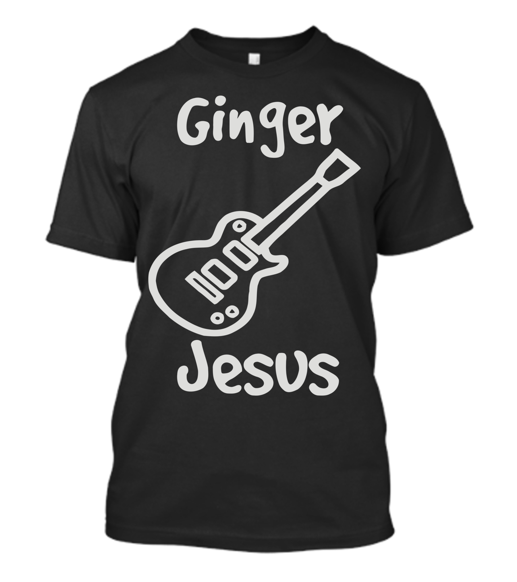 Ed Sheeran Ginger Jesus Guitar T-Shirt