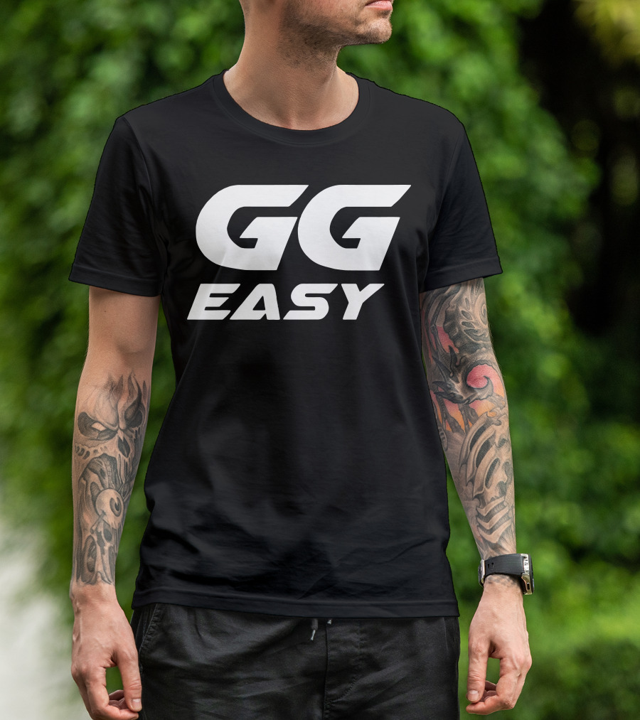 GG Easy Gaming Victory Phrase T-Shirt