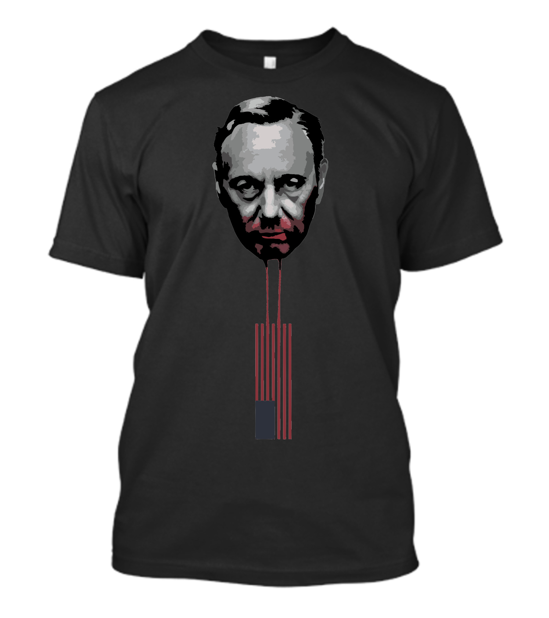 House Of Cards Frank Underwood Artistic Representation T-Shirt