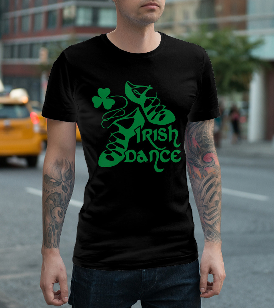 Irish Dance Shamrock Celtic Shoes T-Shirt