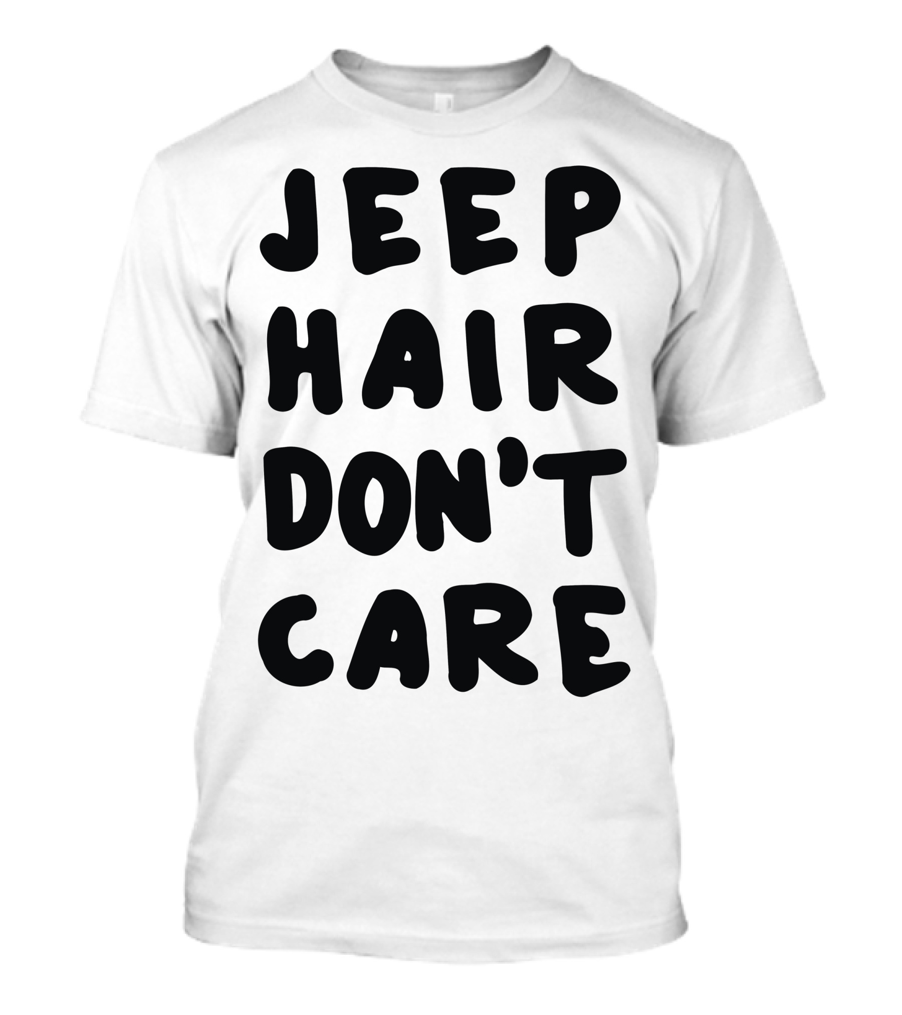Jeep Hair Don't Care Rugged Adventure T-Shirt