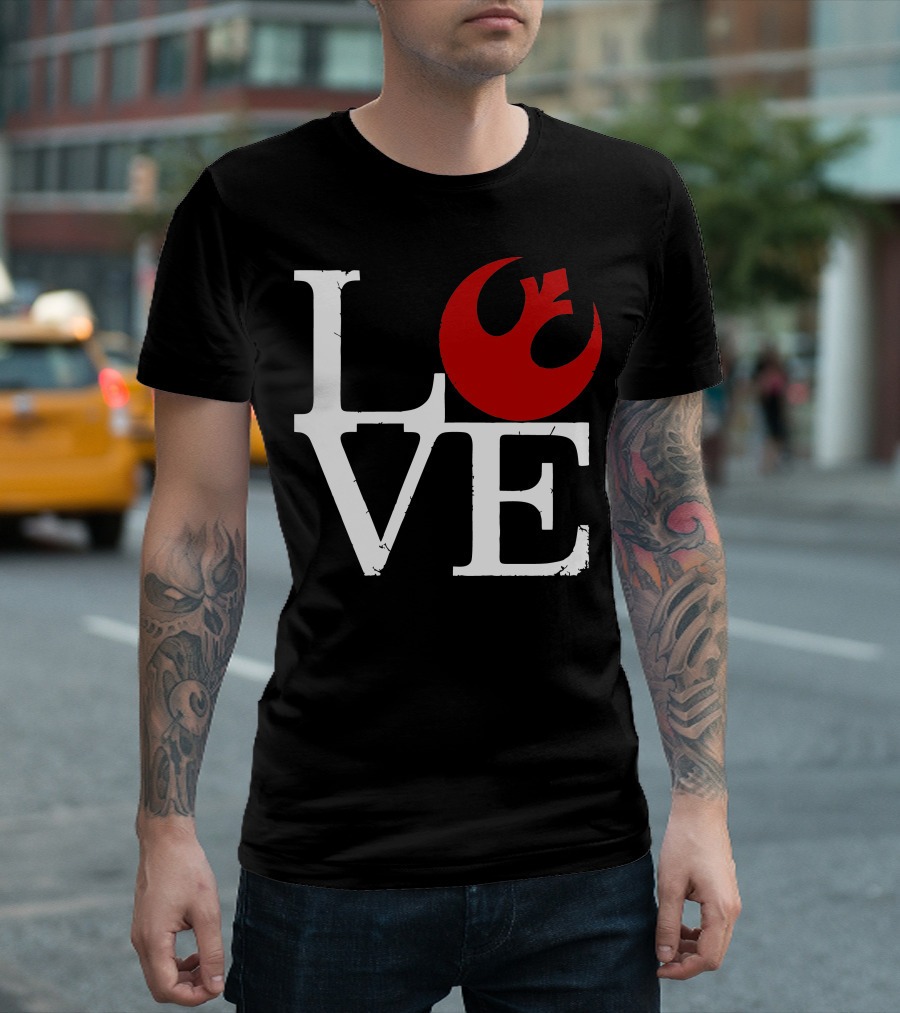 Love Rebels Star Wars Rebel Alliance T-Shirt