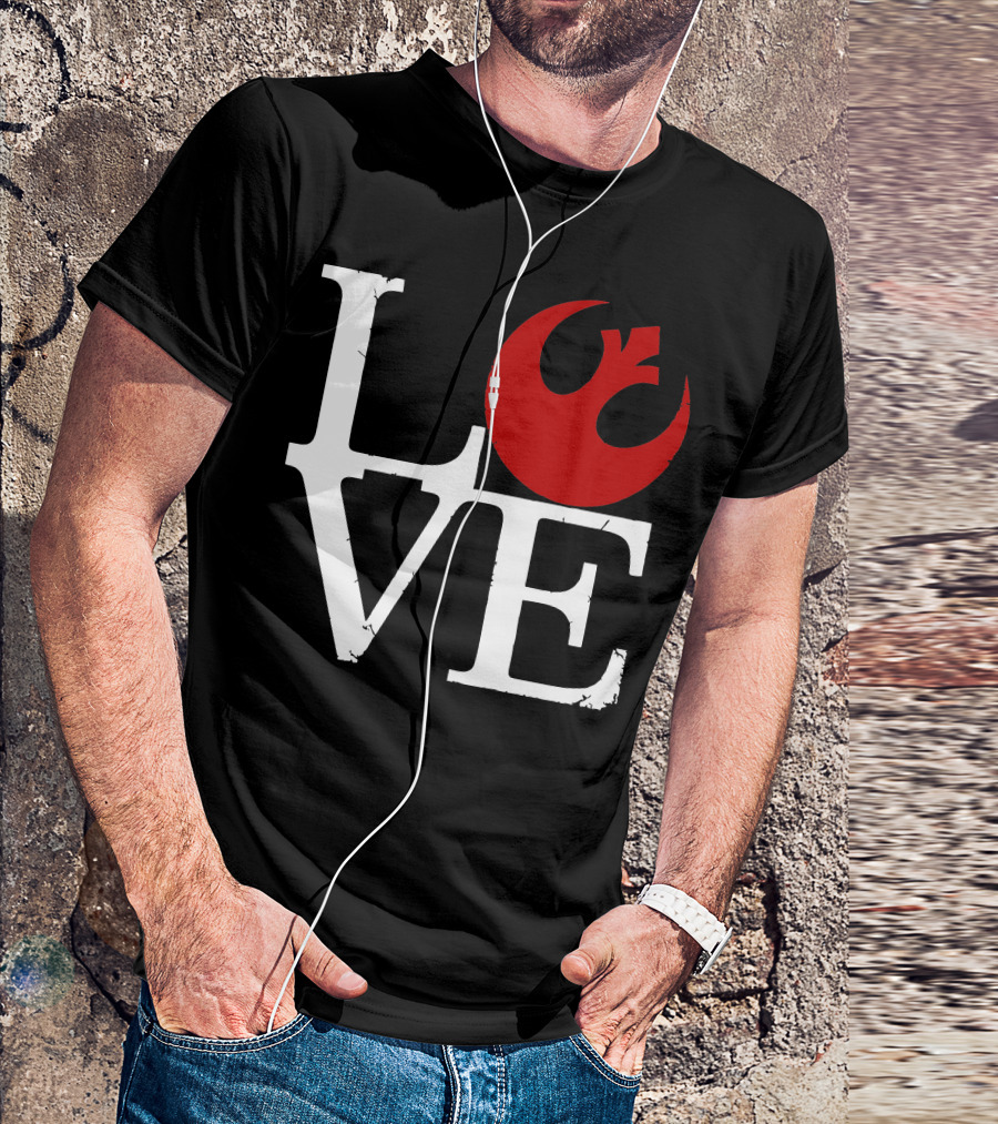Love Rebels Star Wars Rebel Alliance T-Shirt