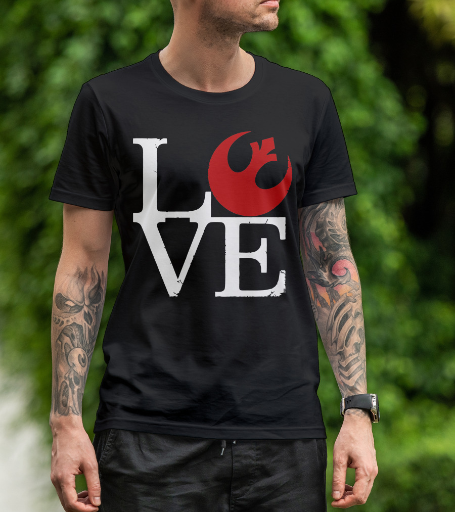 Love Rebels Star Wars Rebel Alliance T-Shirt