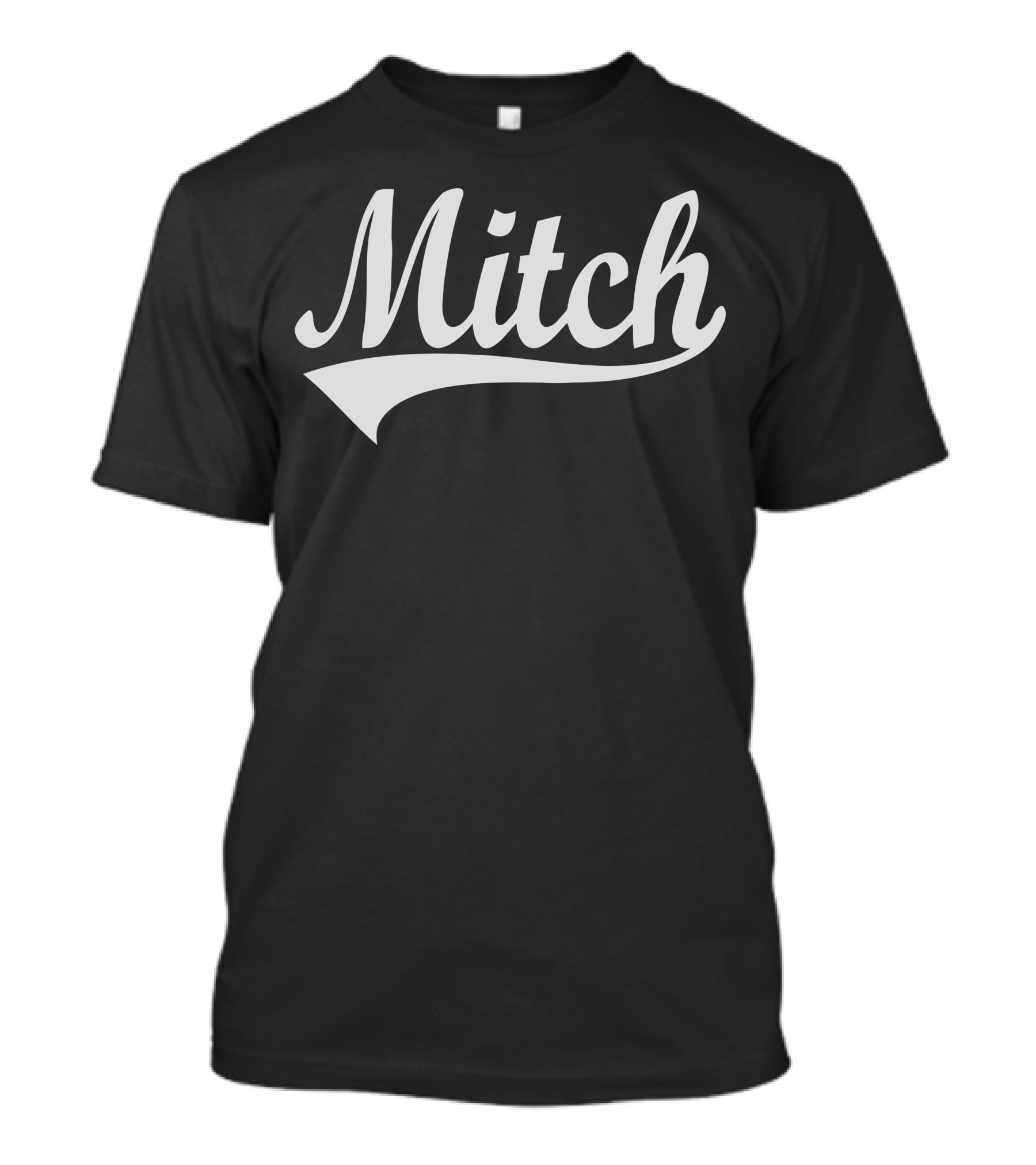 Mitch Baseball Script T-Shirt