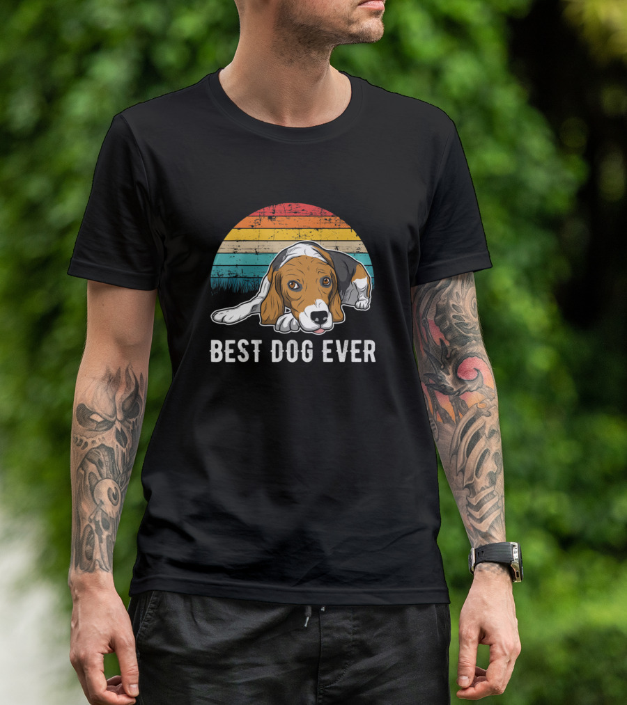 Best Dog Ever Beagle Men T-Shirt