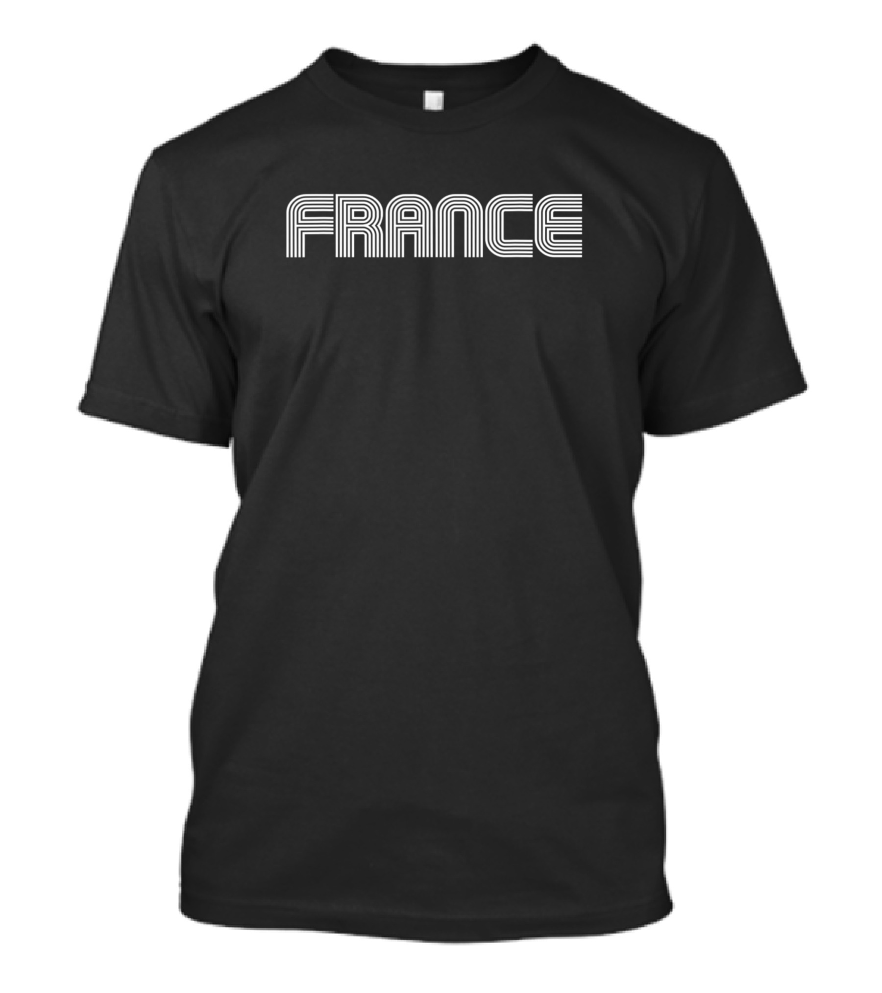 France Retro 70s 80s T-Shirt