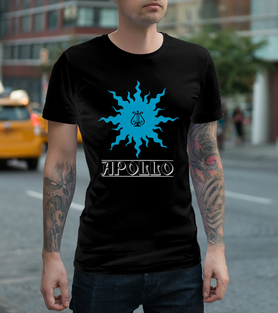 Apollo Geek Lyre Sun T-Shirt