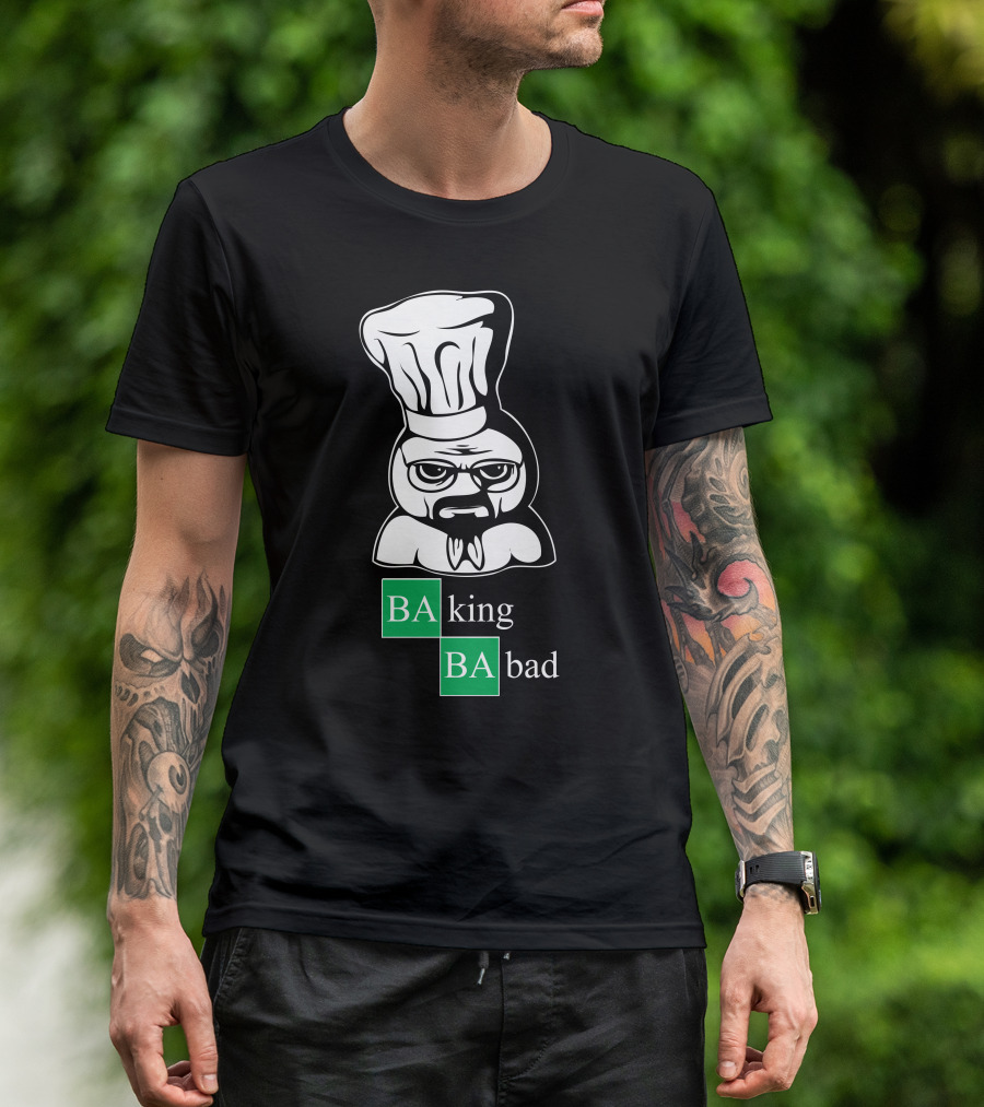 Baking Bad Cook Chemistry Chef T-Shirt