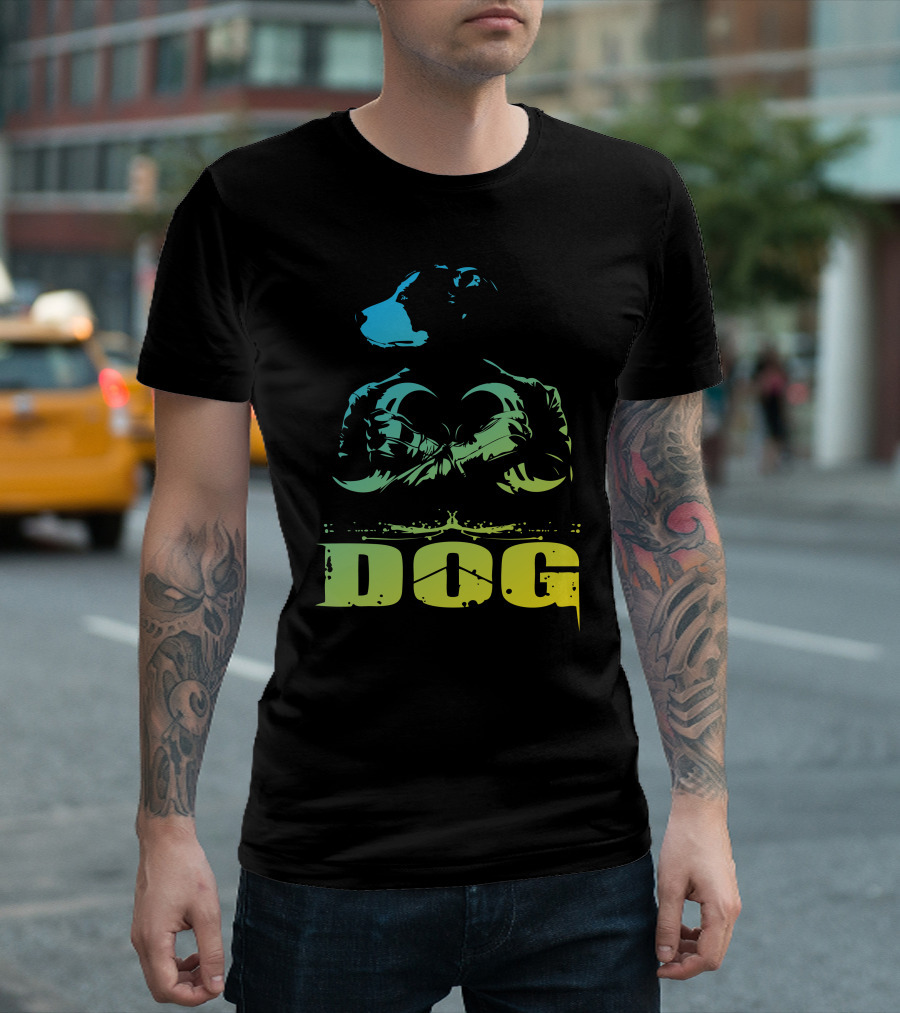 Boxing Dog Glove Fighter T-Shirt