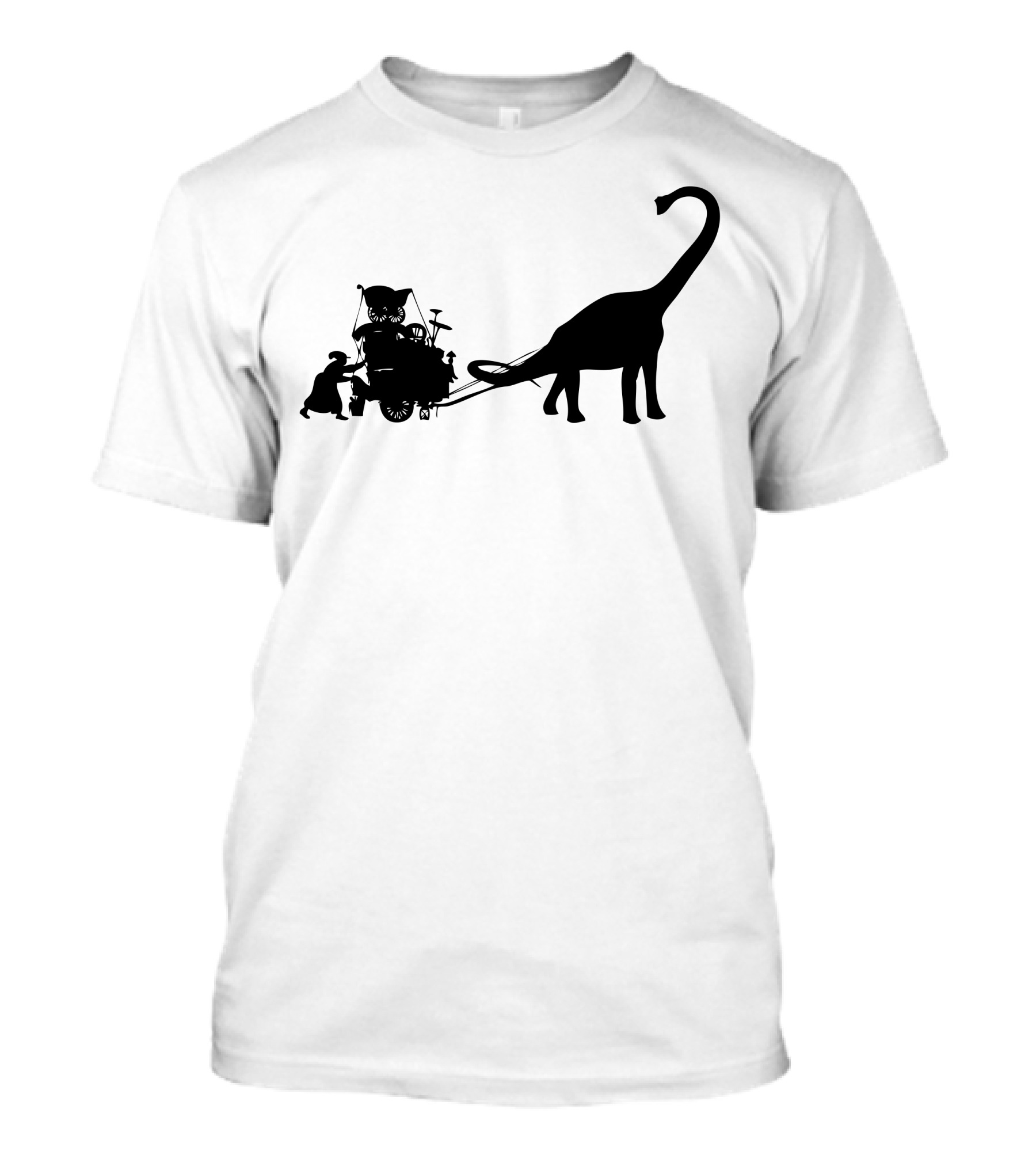 Cartasaurus Dinosaur Carriage T-Shirt