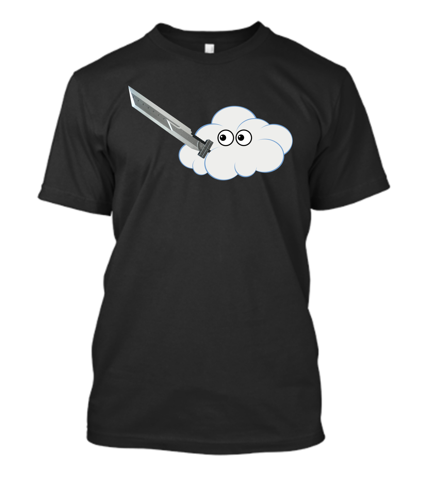 Cloud Fantasy Buster Sword Guy T-Shirt