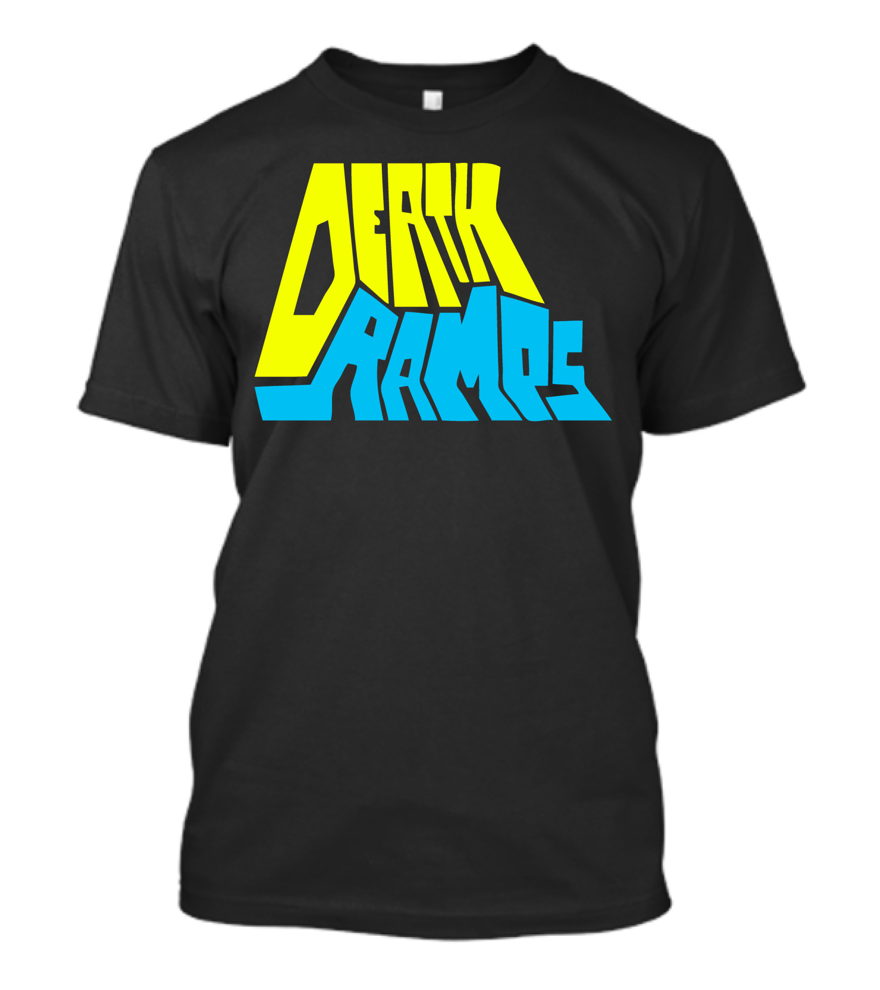 Death Ramps Bold Retro Typography T-Shirt