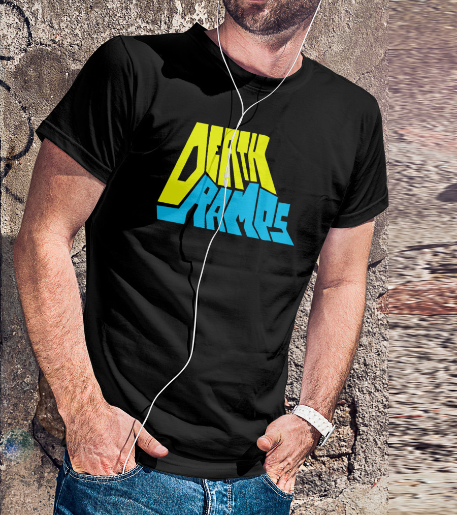 Death Ramps Bold Retro Typography T-Shirt