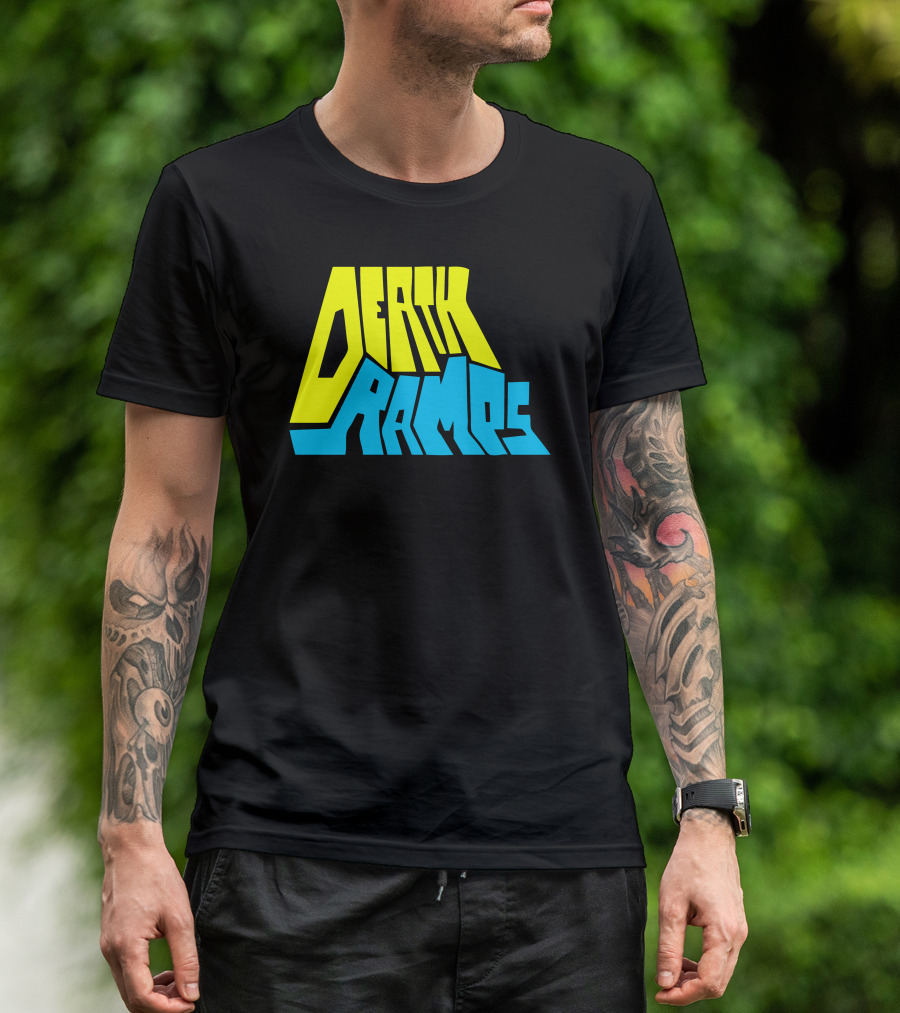 Death Ramps Bold Retro Typography T-Shirt