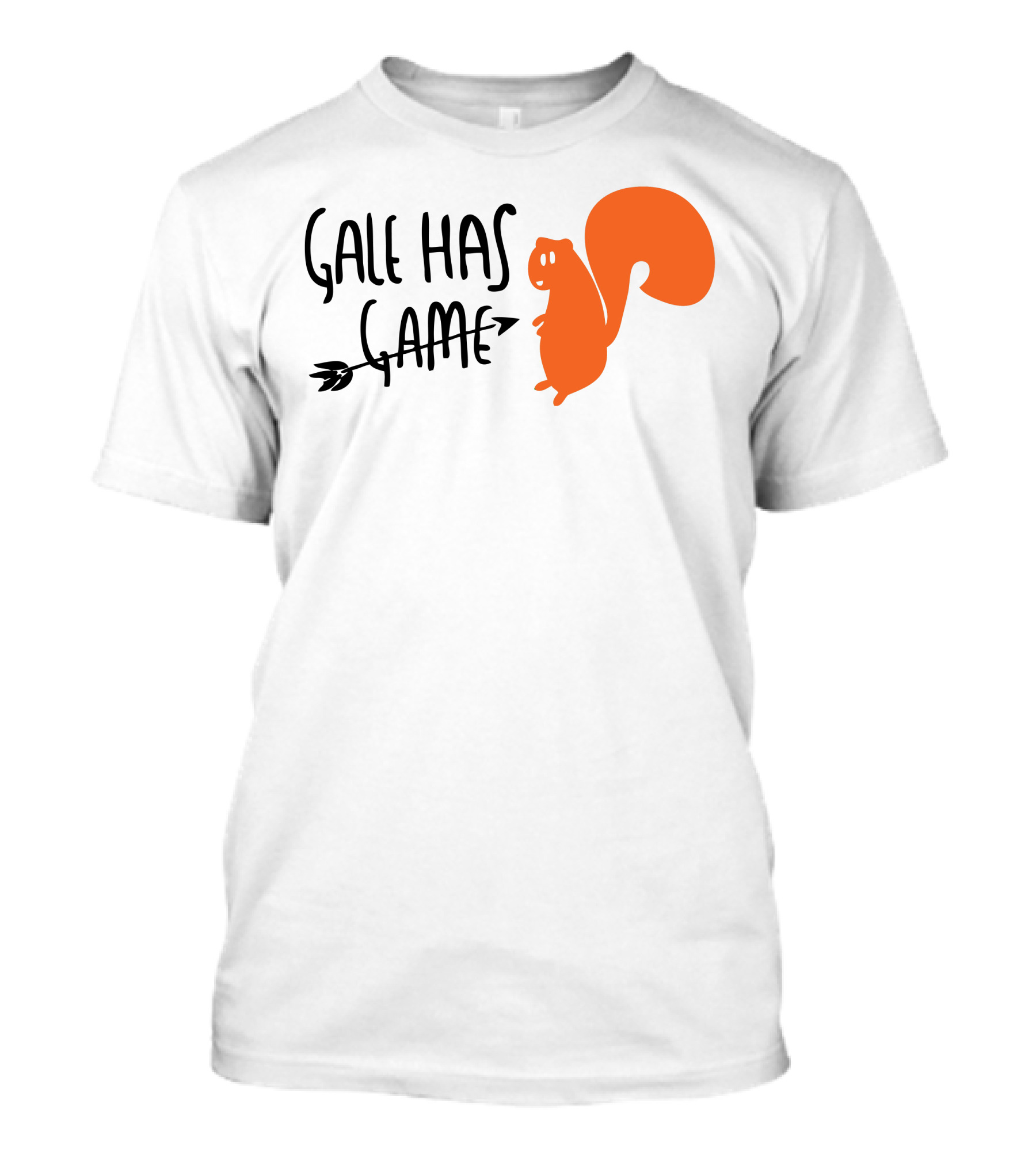 Gale Has Game Squirrel With Arrow T-Shirt