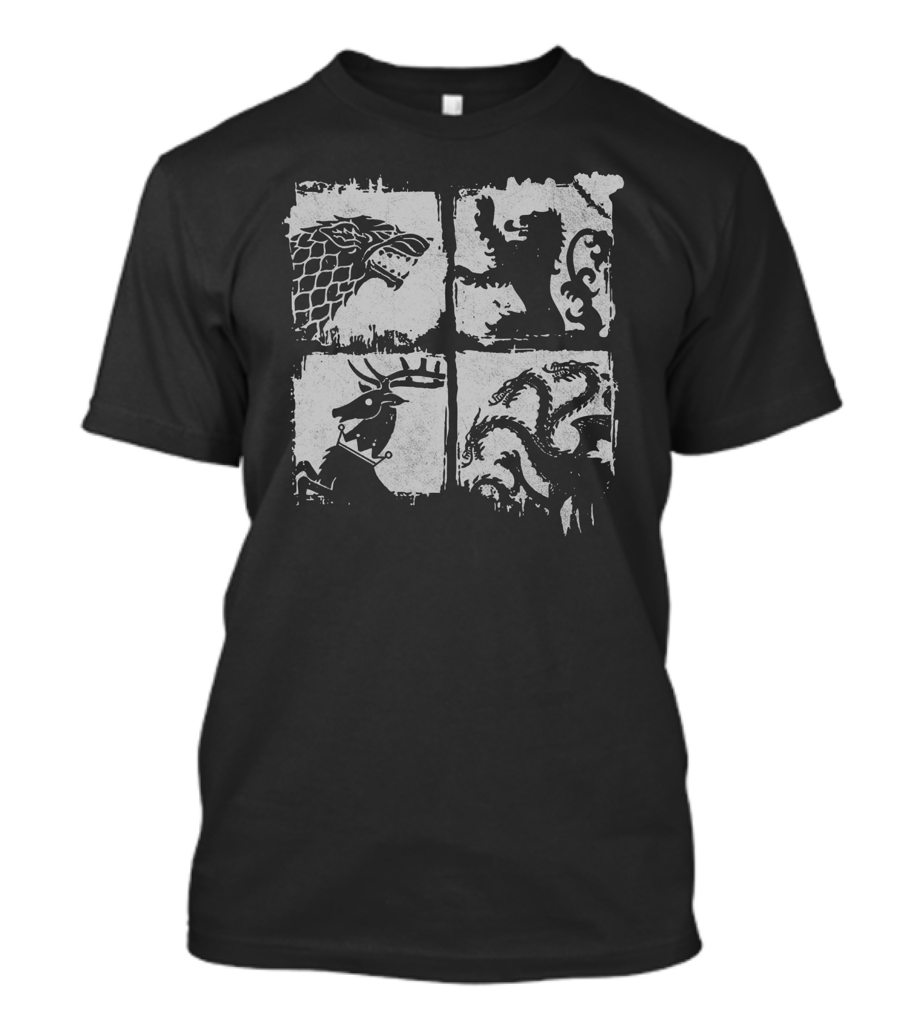 Got House Sigils Game Of Thrones Iconic Family Symbols T-Shirt