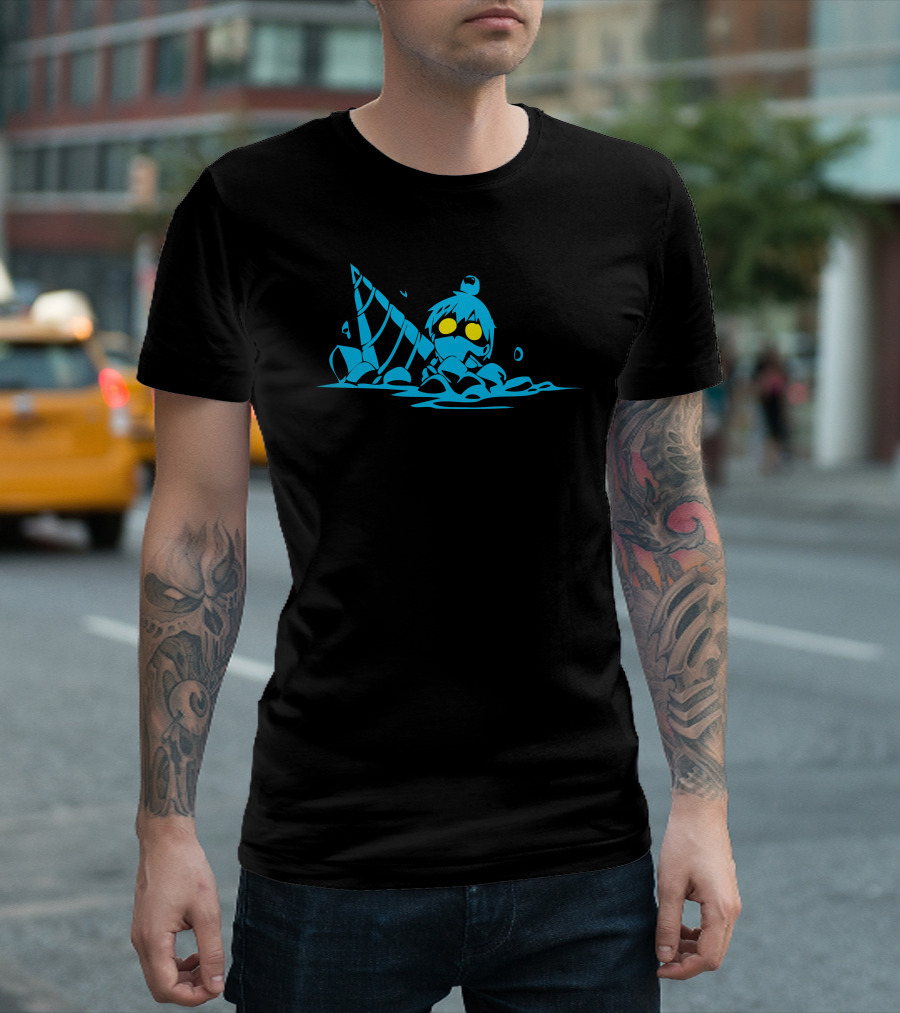 Gurren Lagann Simon Boota Digger Underground Scene Fan T-Shirt