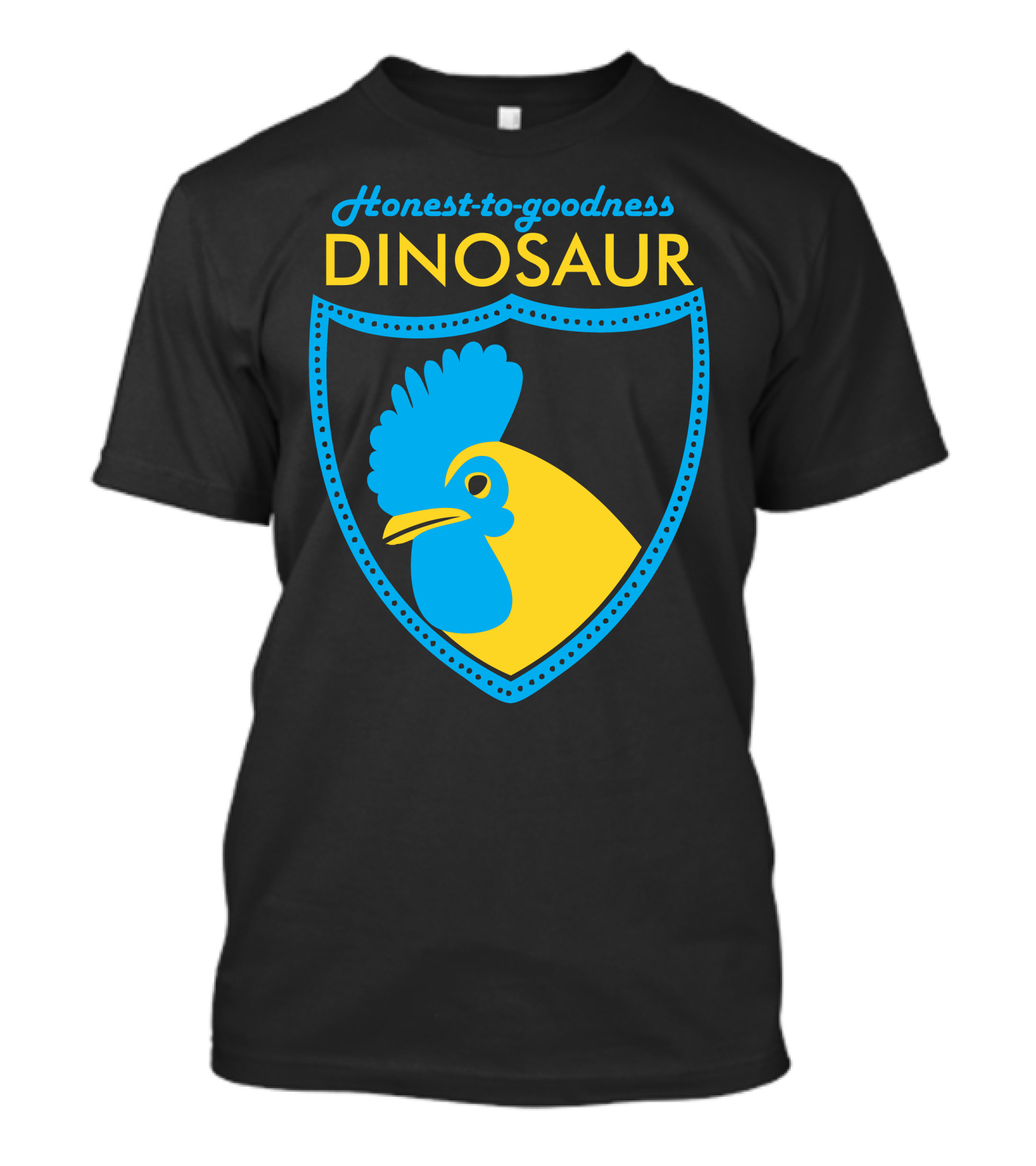 Honest-to-Goodness Dinosaur Rooster T-Shirt