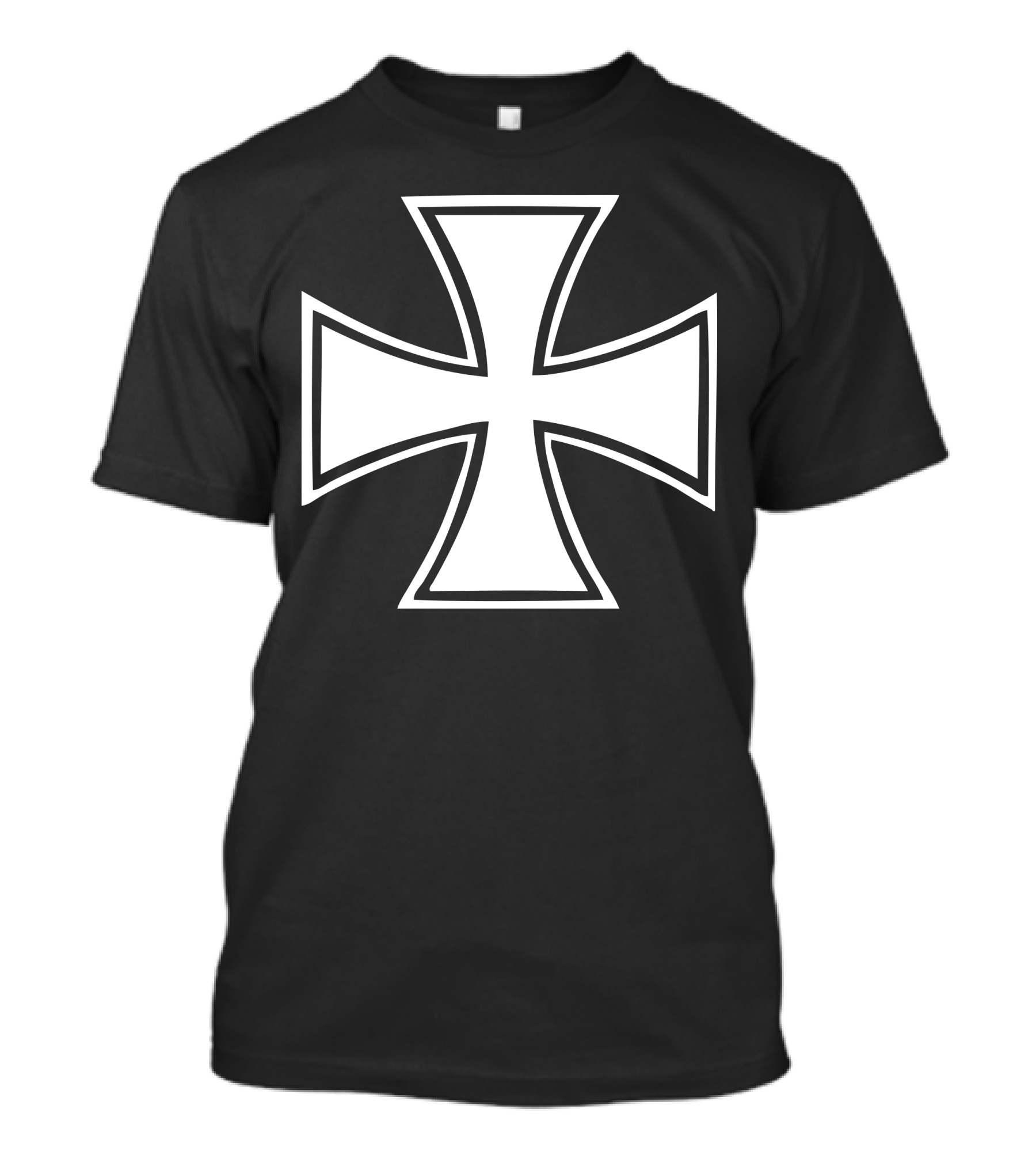 Iron Cross Vintage Motorcycle Classic Chopper Ride T-Shirt