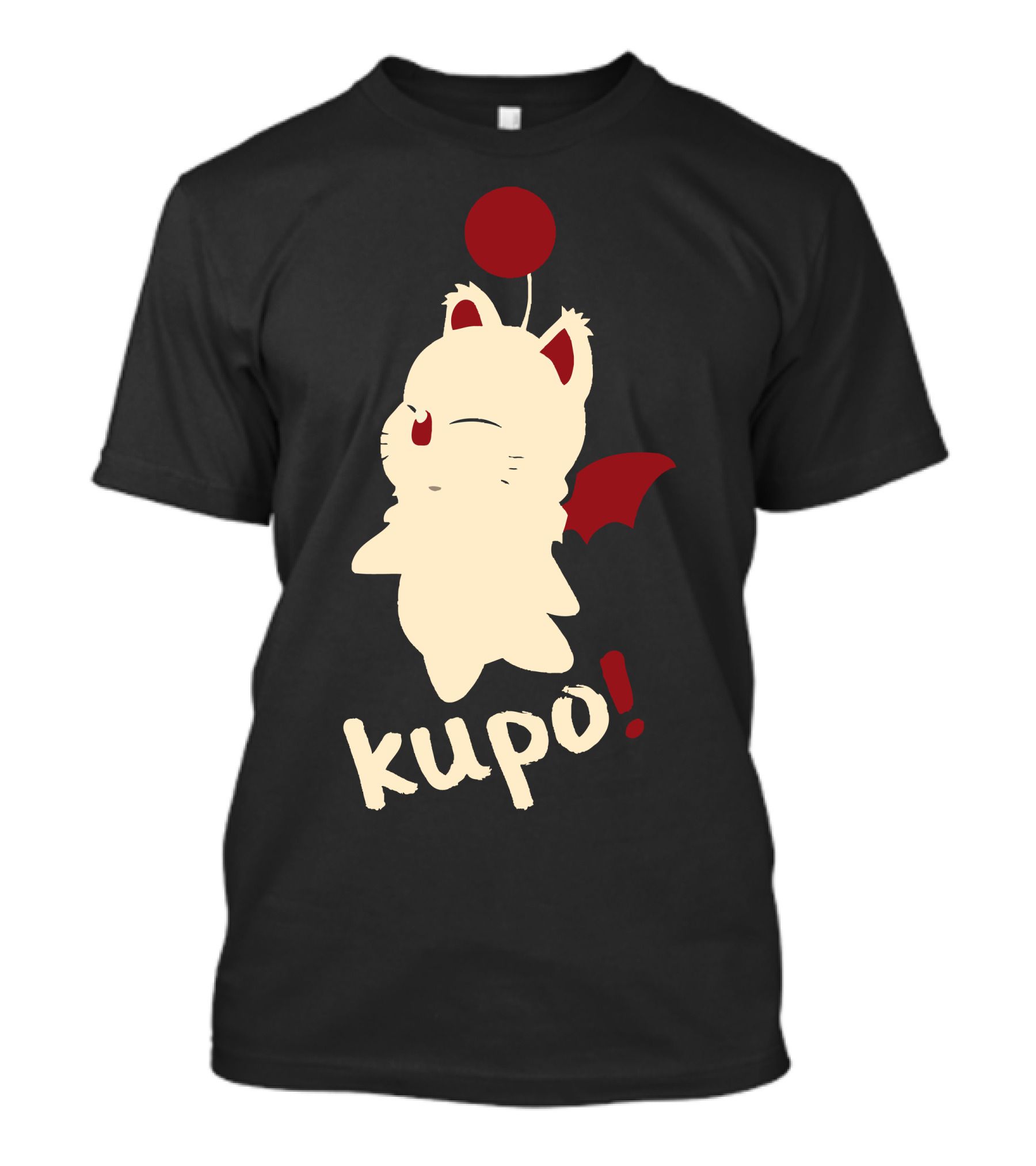 Kupo Moogle Final Fantasy Character Cute T-Shirt