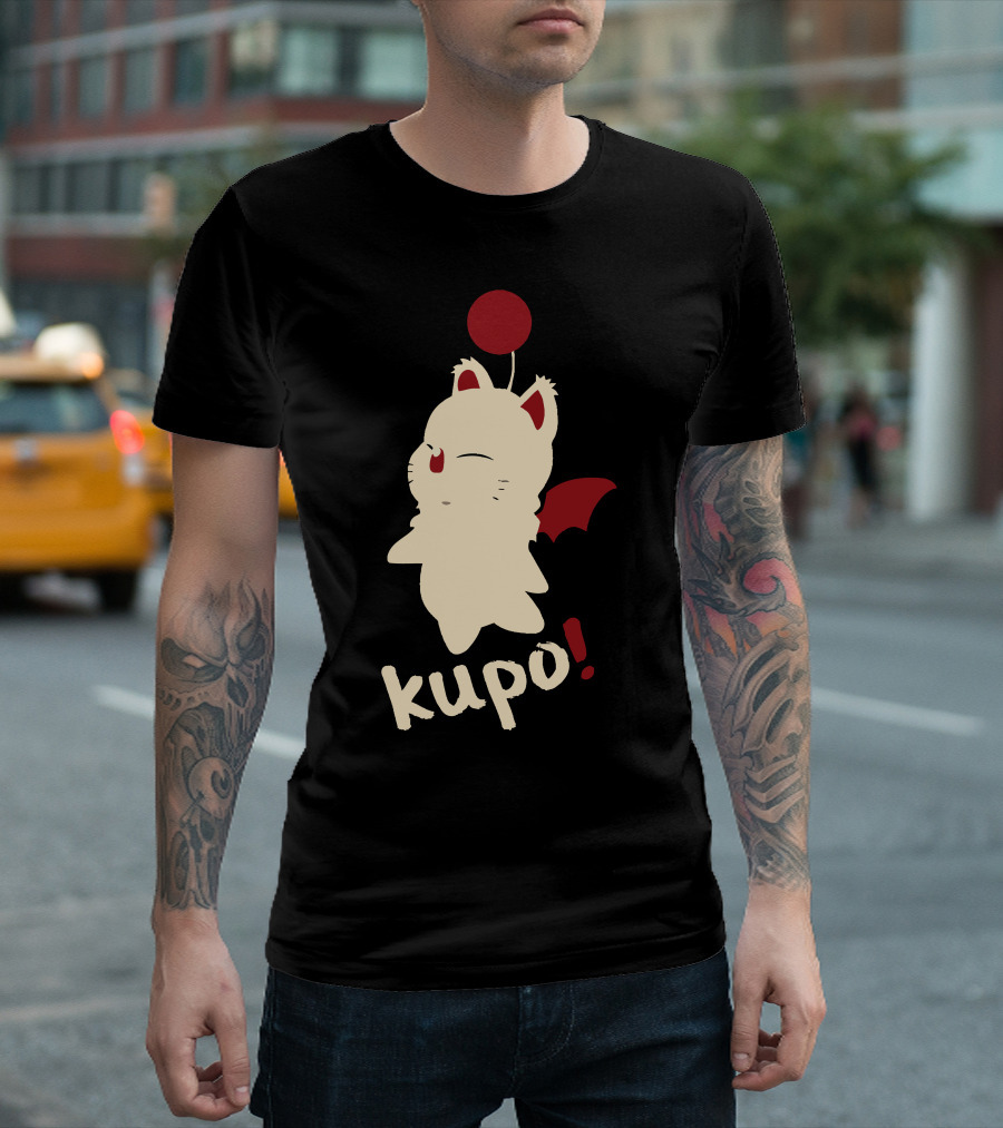 Kupo Moogle Final Fantasy Character Cute T-Shirt