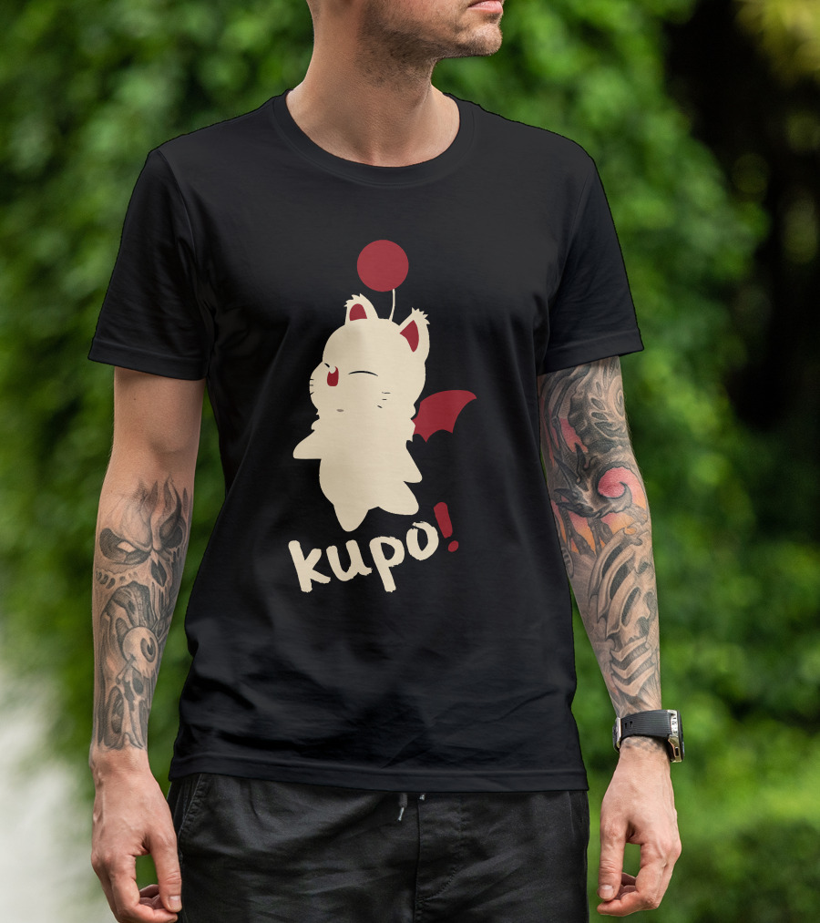 Kupo Moogle Final Fantasy Character Cute T-Shirt
