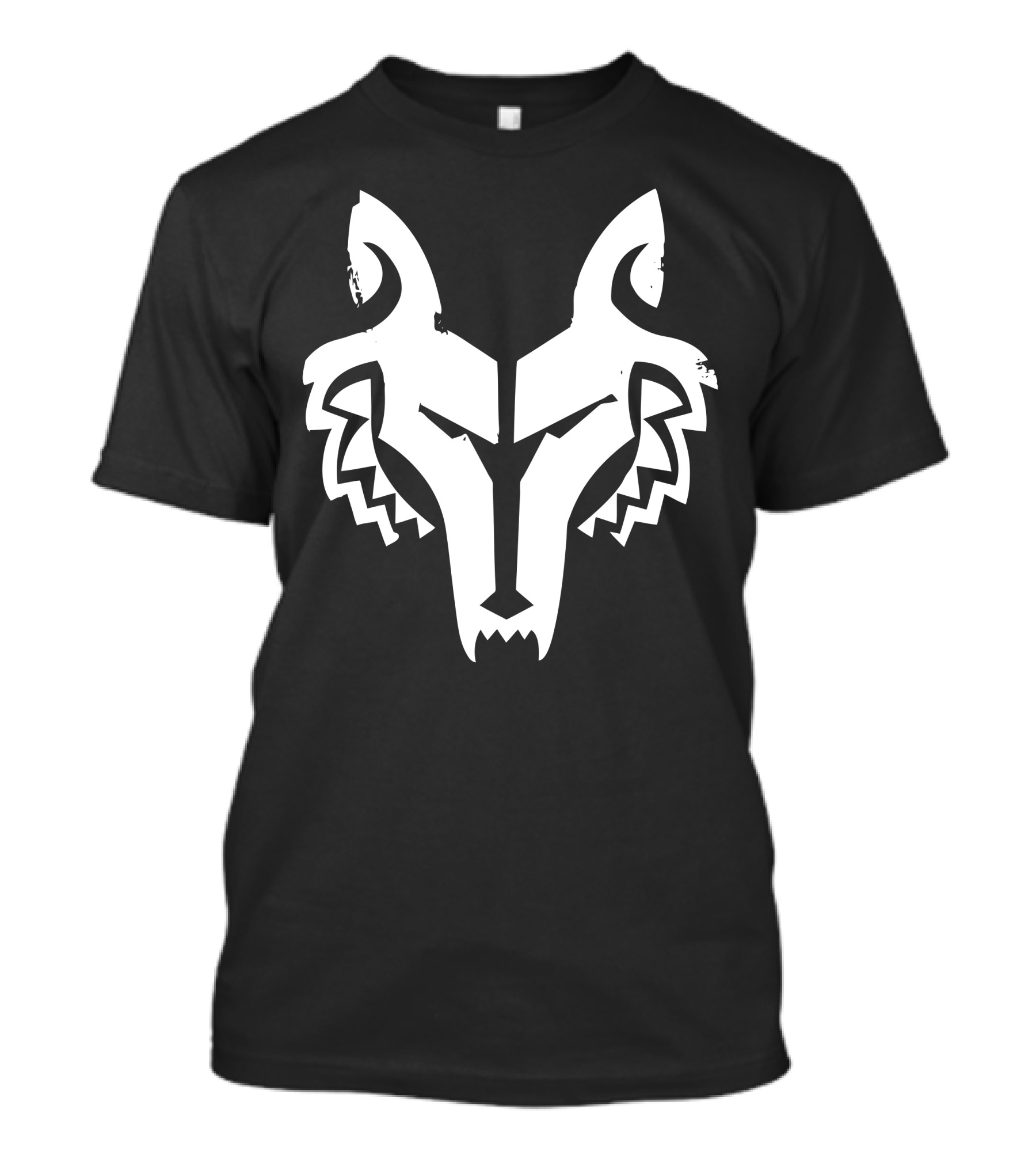 Leader Wolffe Iconic Wolf Head Emblem T-Shirt