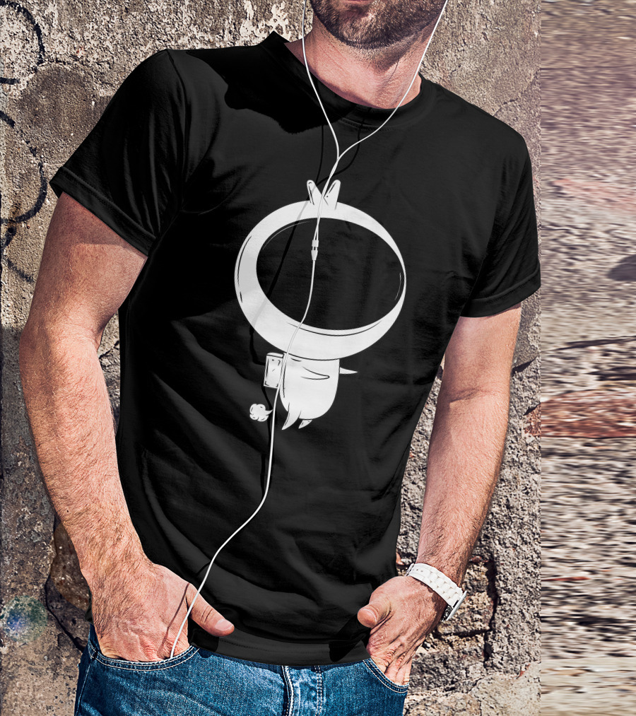 Lil Spaceman Cartoon Astronaut Floating With Pet Alien T-Shirt