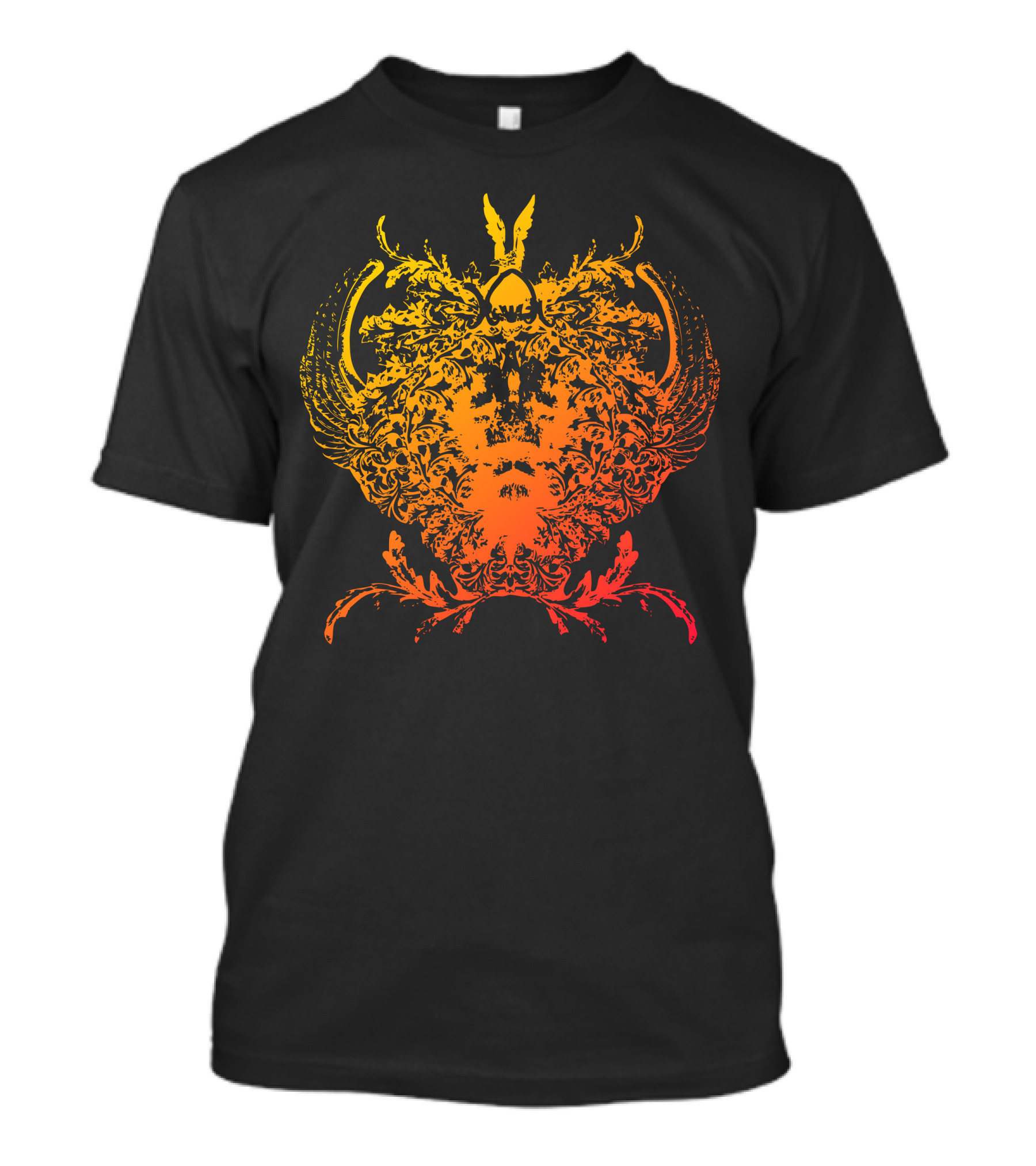 Lionheart Regal Winged Crest Emblem T-Shirt