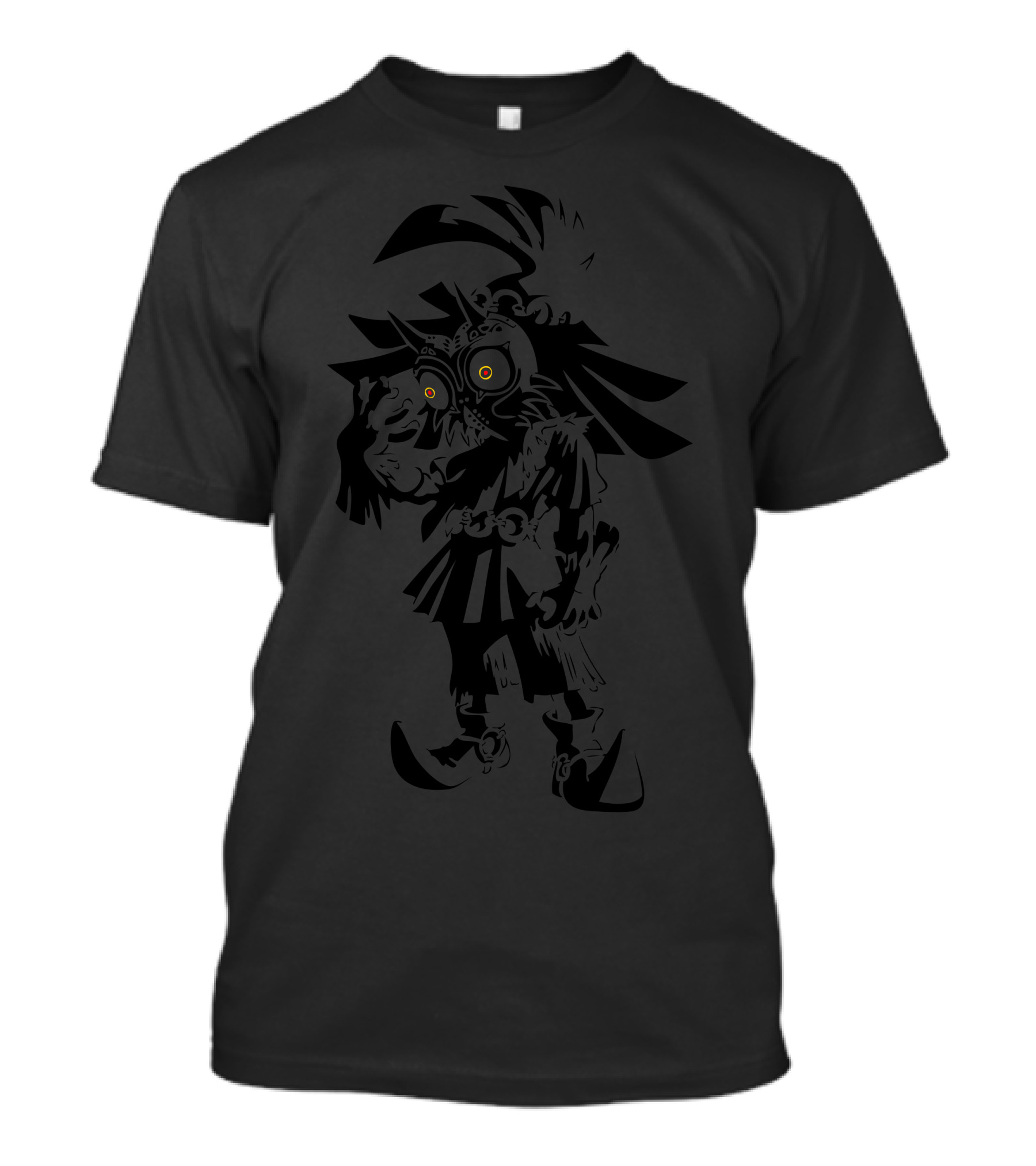 Majora's Mask Skull Kid Stencil T-Shirt