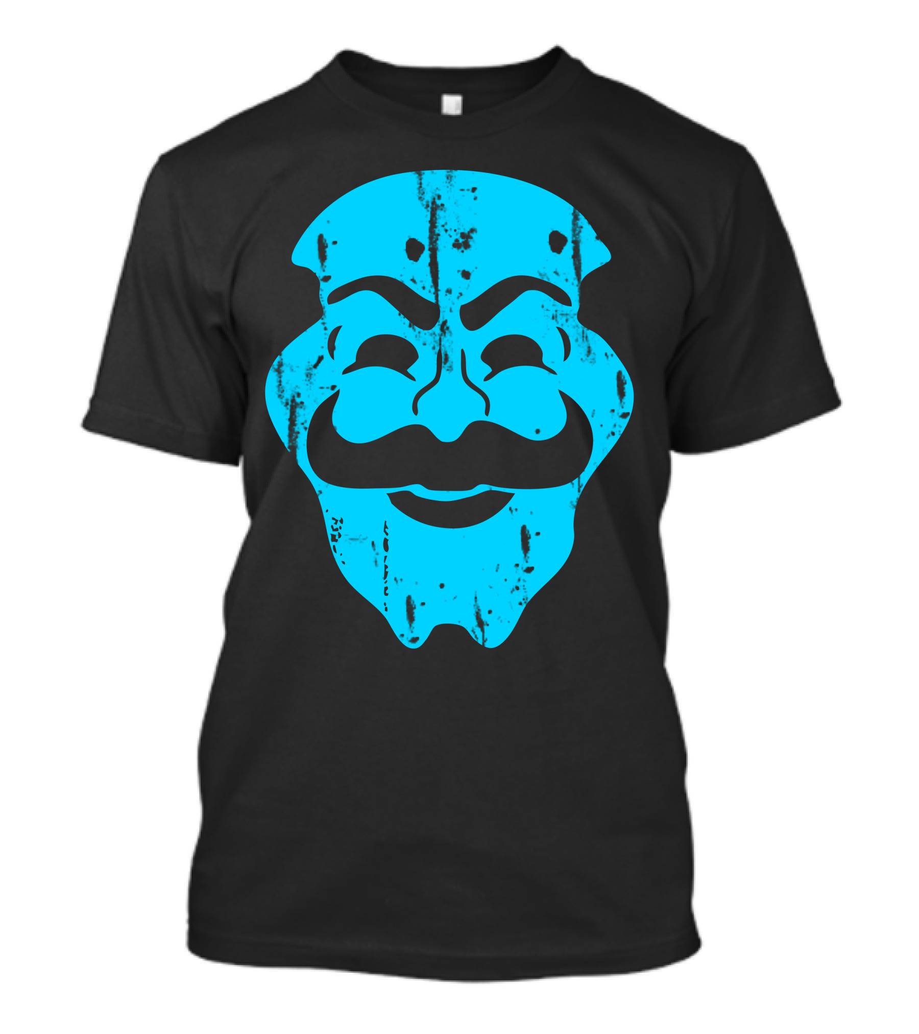 Mask Robot V For Vendetta T-Shirt