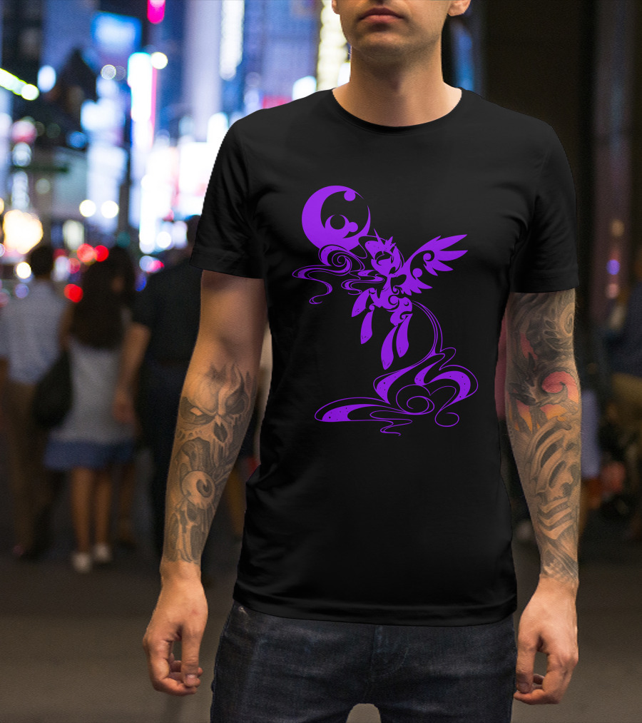 My Moons Lineage Lunar Fantasy Winged Creature T-Shirt
